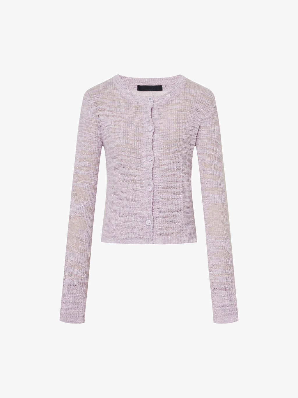 Linen Blend Textured Cardigan