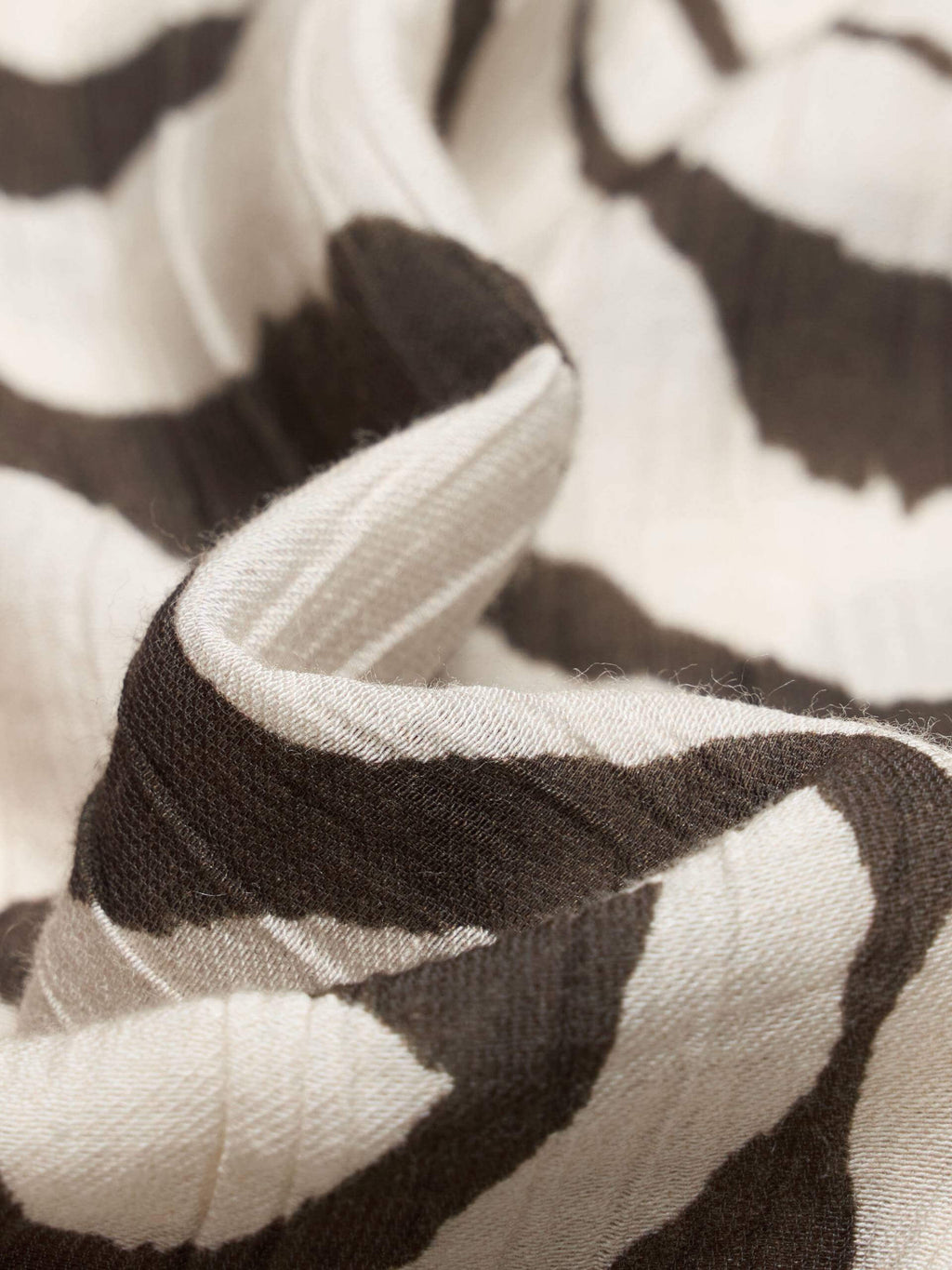 Tiger Striped Straight Trousers