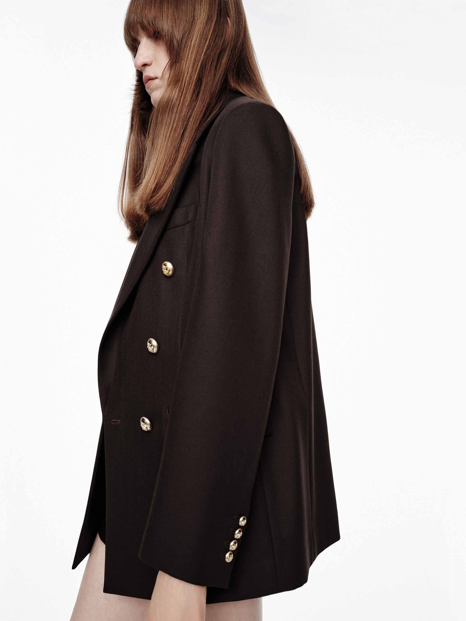 Metal Button Vintage Blazer