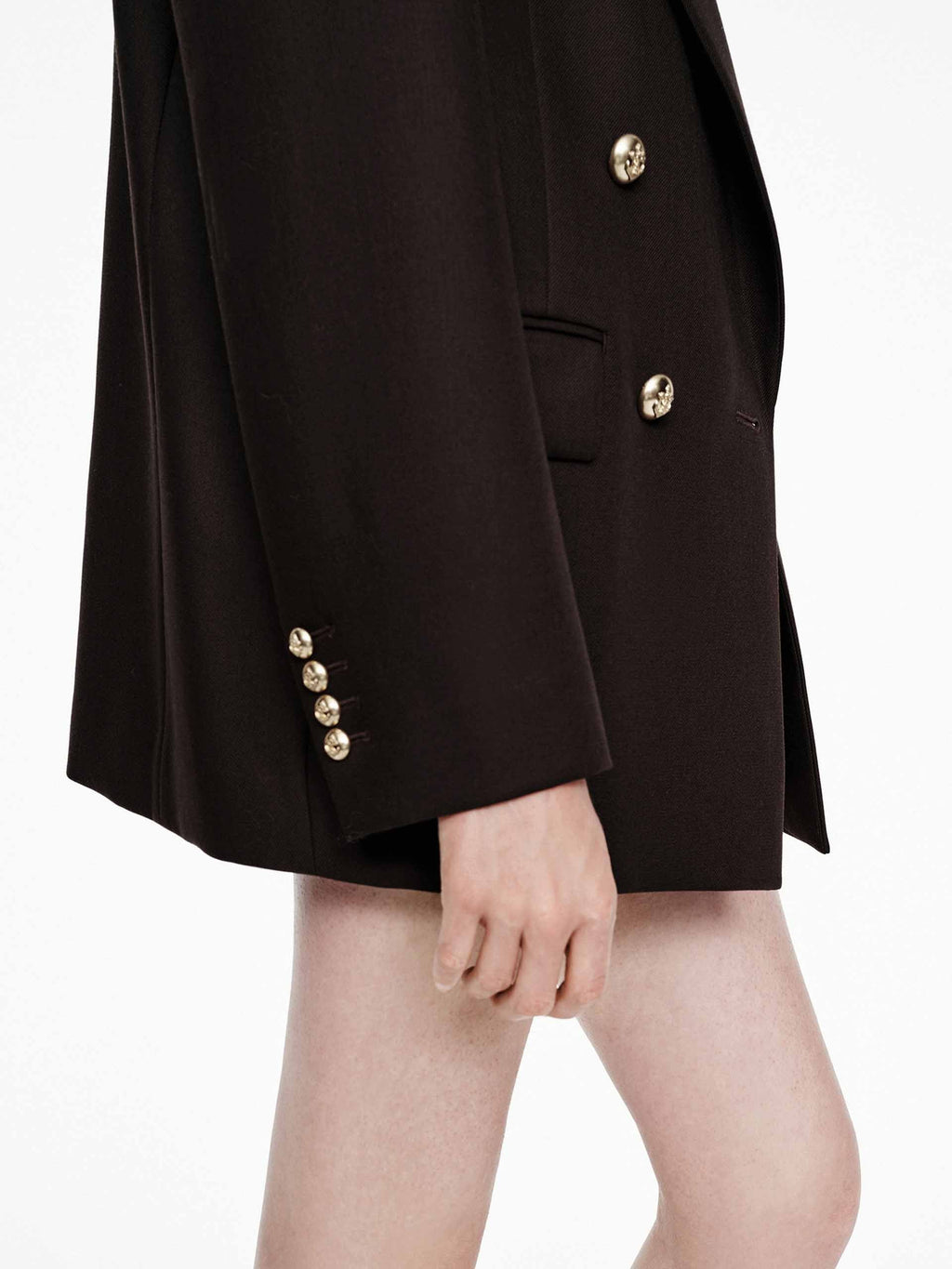 Metal Button Vintage Blazer