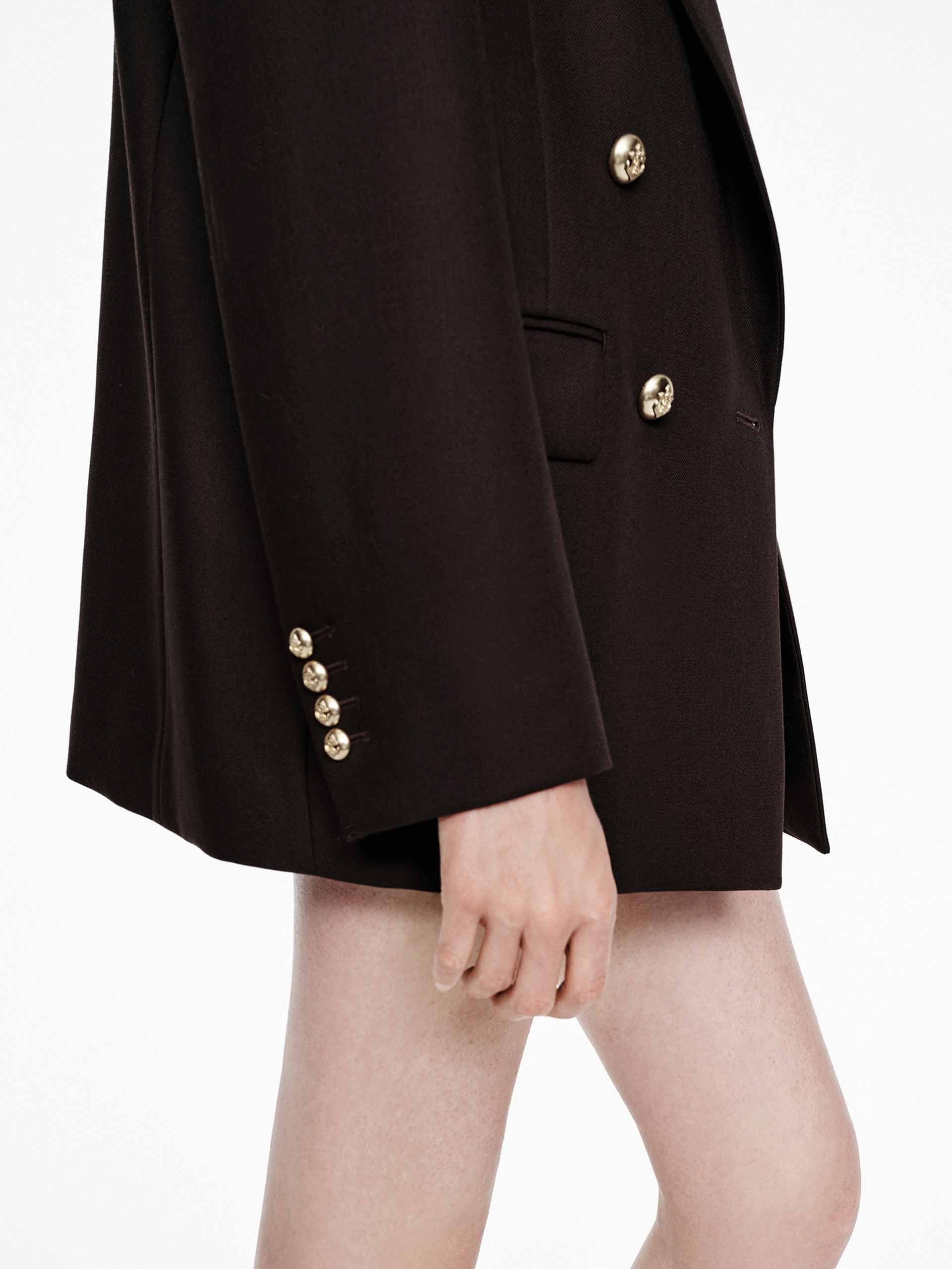 Metal Button Vintage Blazer