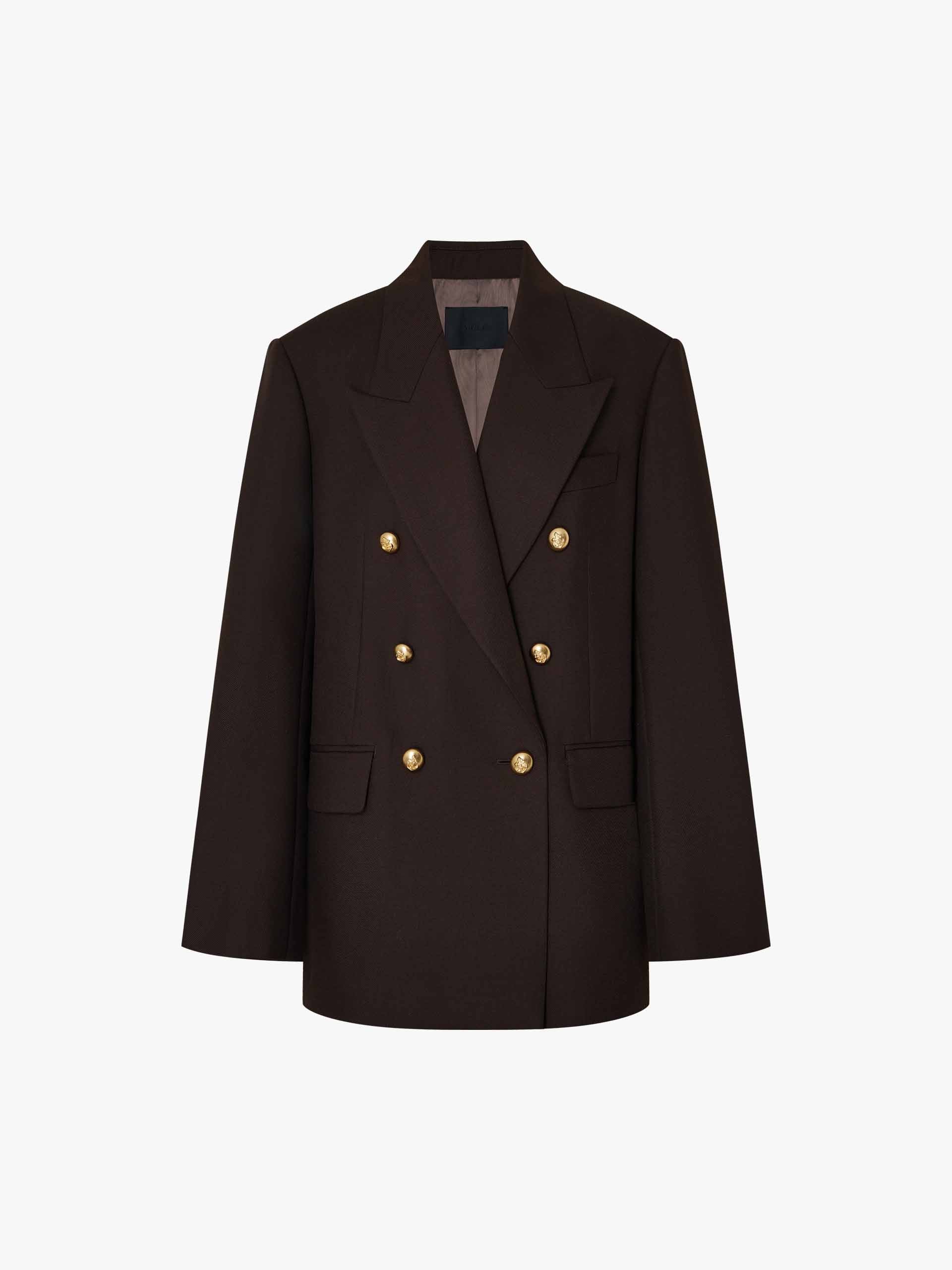 Metal Button Vintage Blazer