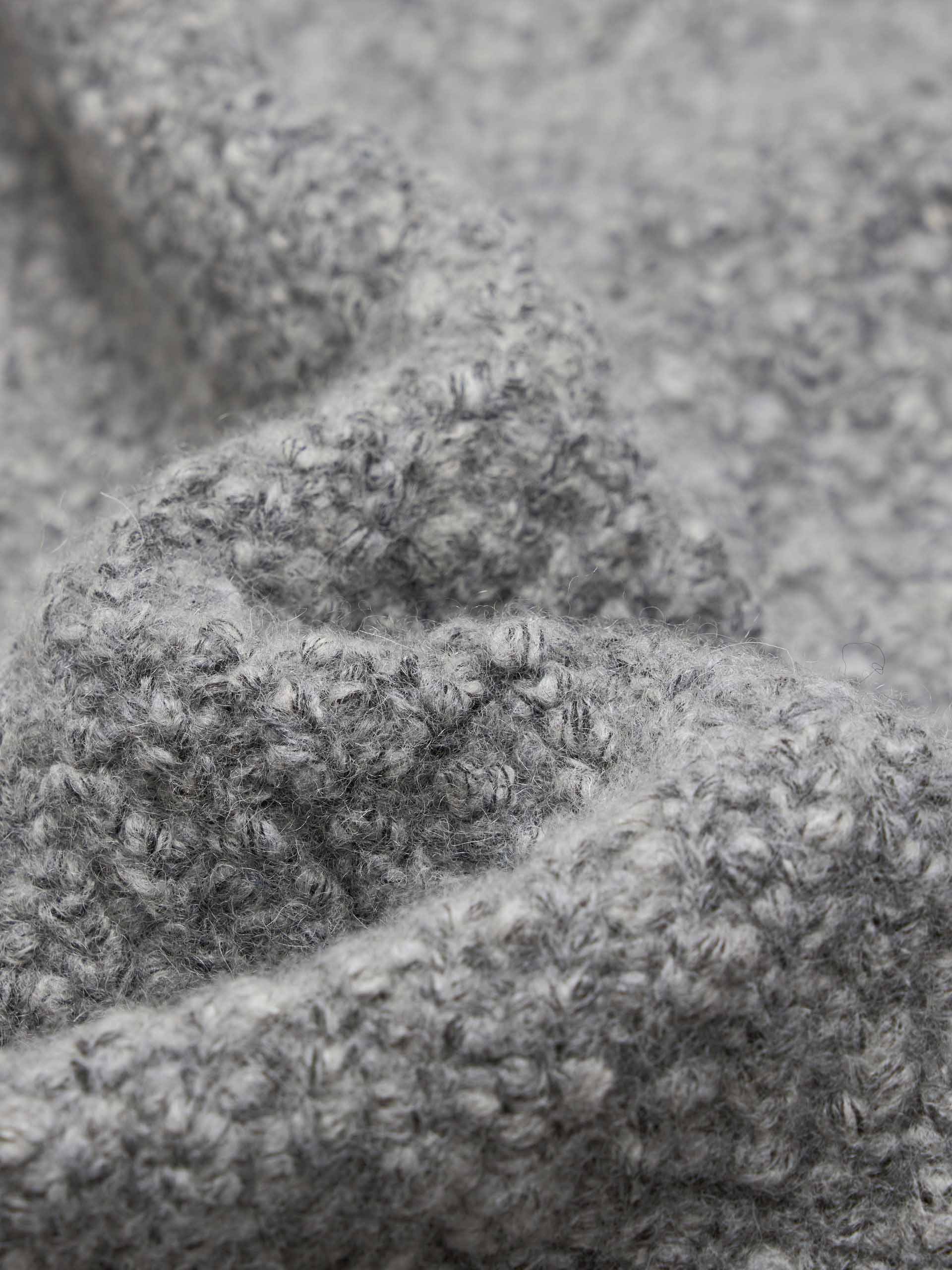Wool Blend Button Cardigan