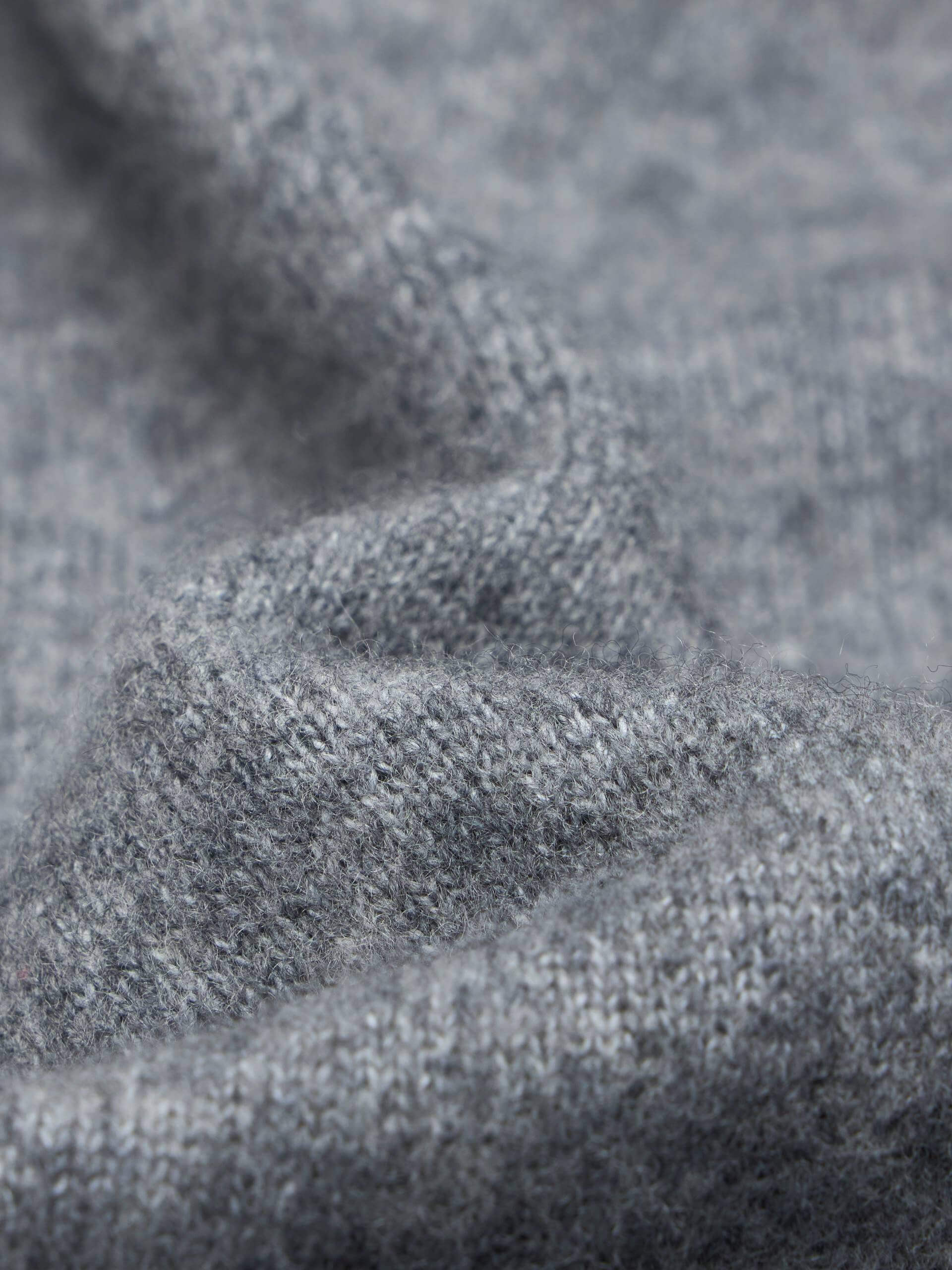 Relaxed Zipper Knitted Cardigan