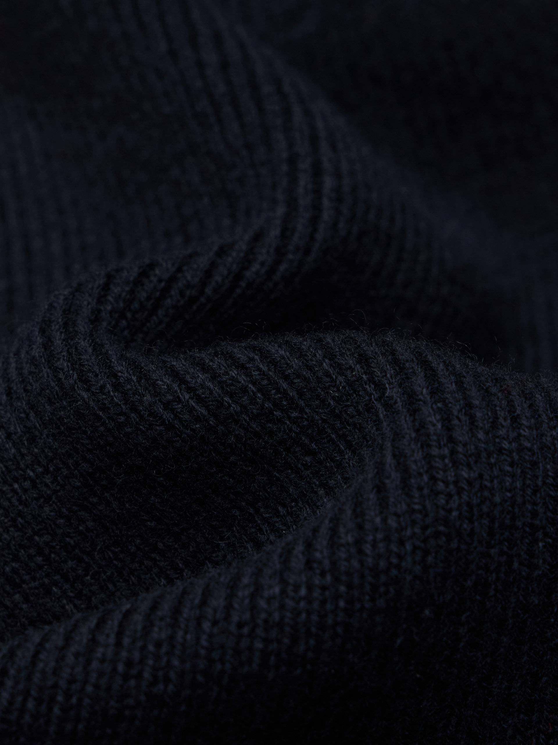 Layered Trim Knit Cardigan