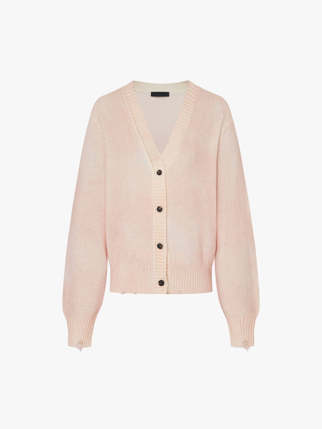 V-neck Ripped Cardigan