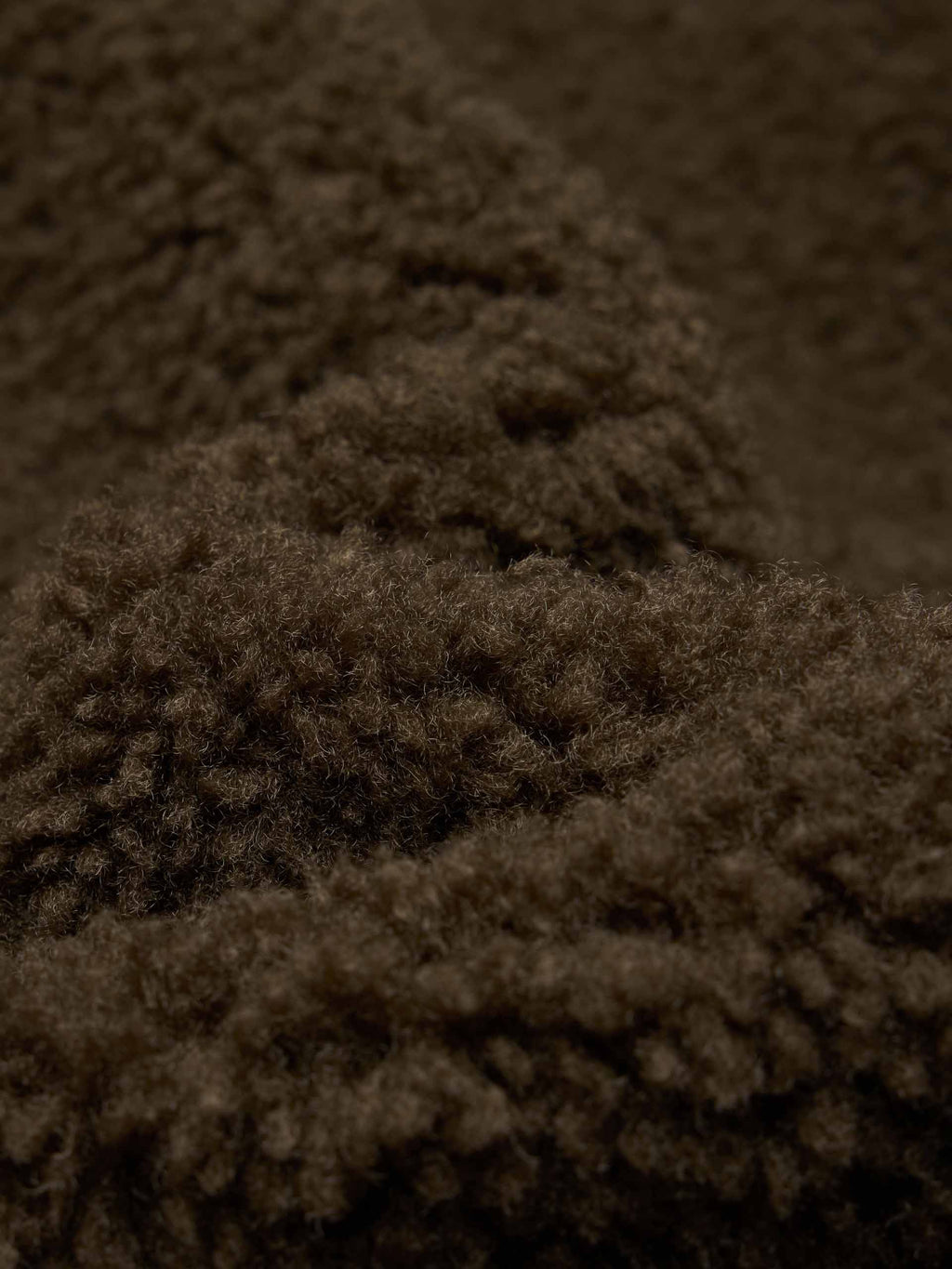 Faux Shearling Button Coat