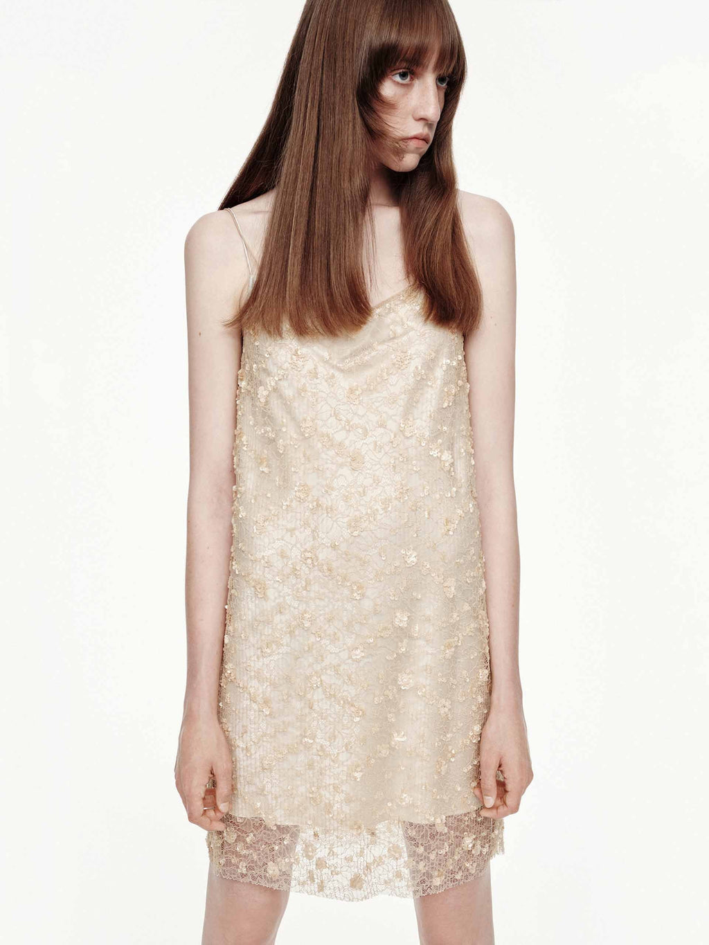 Sequin Detail Cami Dress