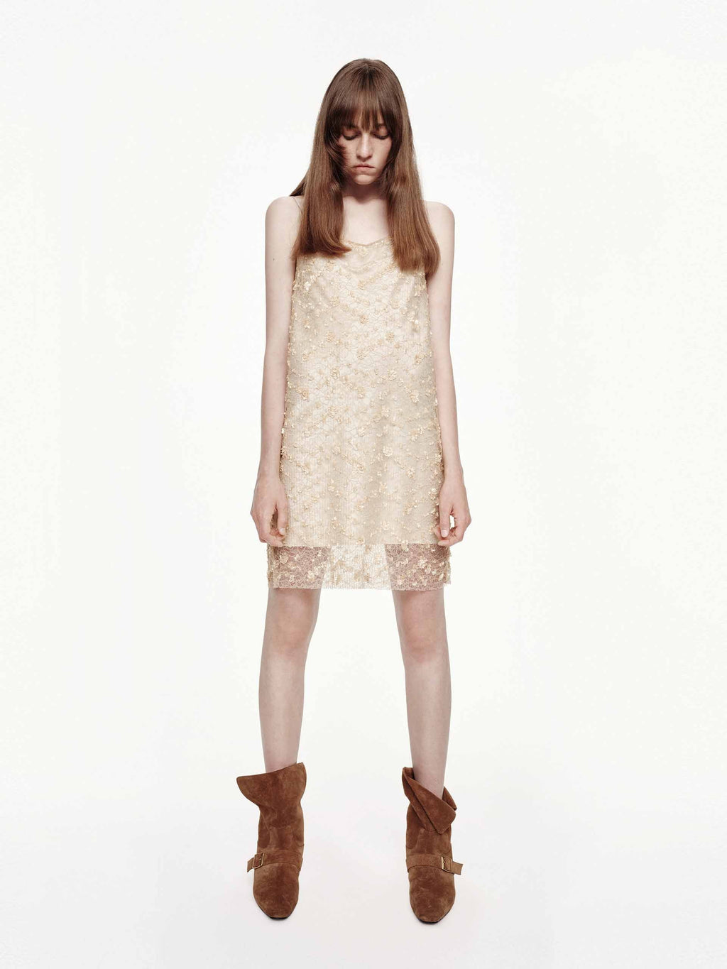 Sequin Detail Cami Dress