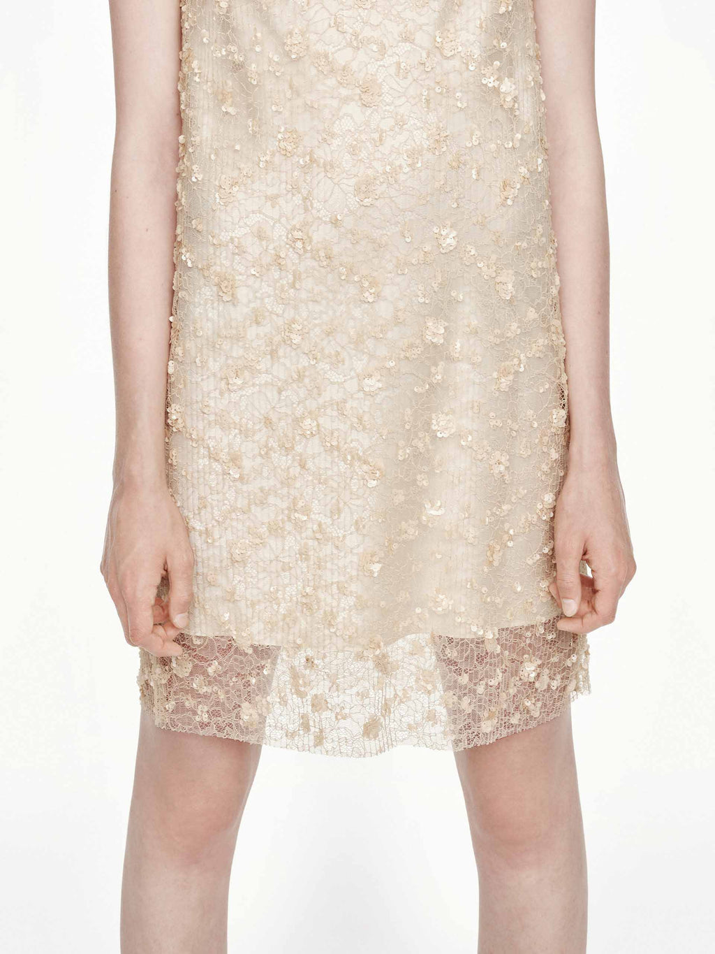 Sequin Detail Cami Dress