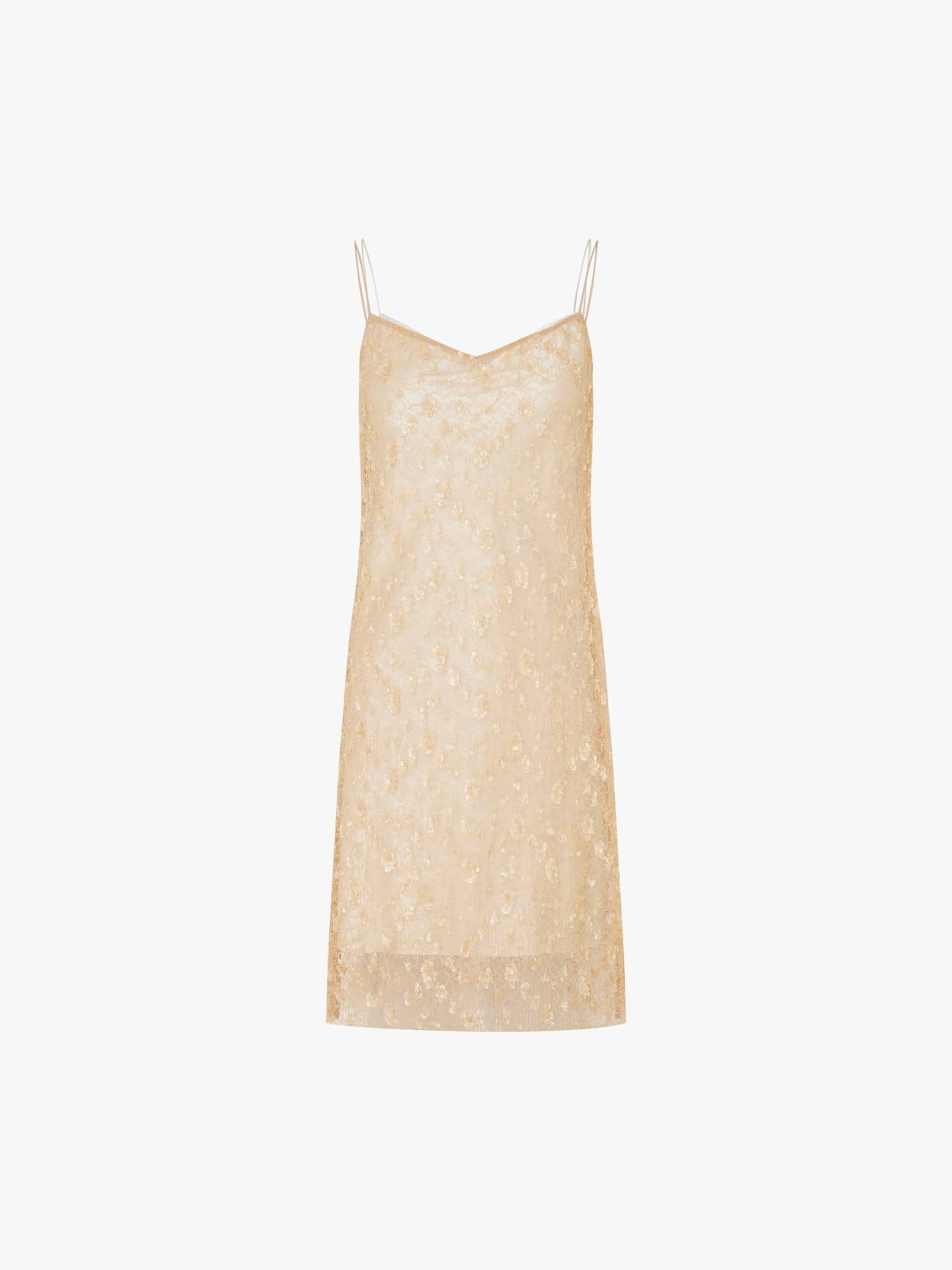 Sequin Detail Cami Dress