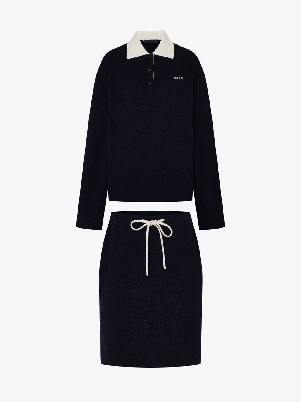 Wool Blend Dress Suit