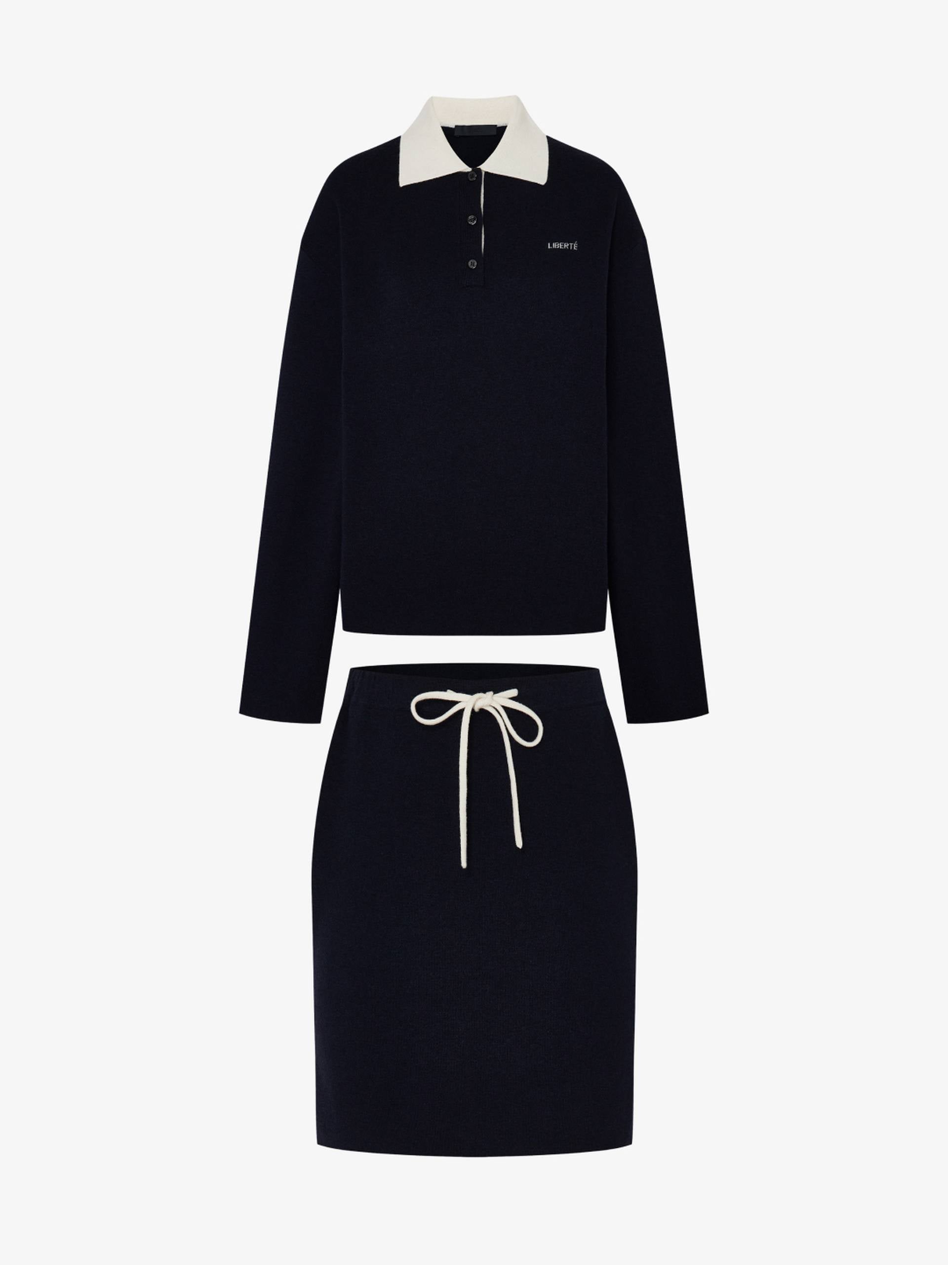 Wool Blend Dress Suit
