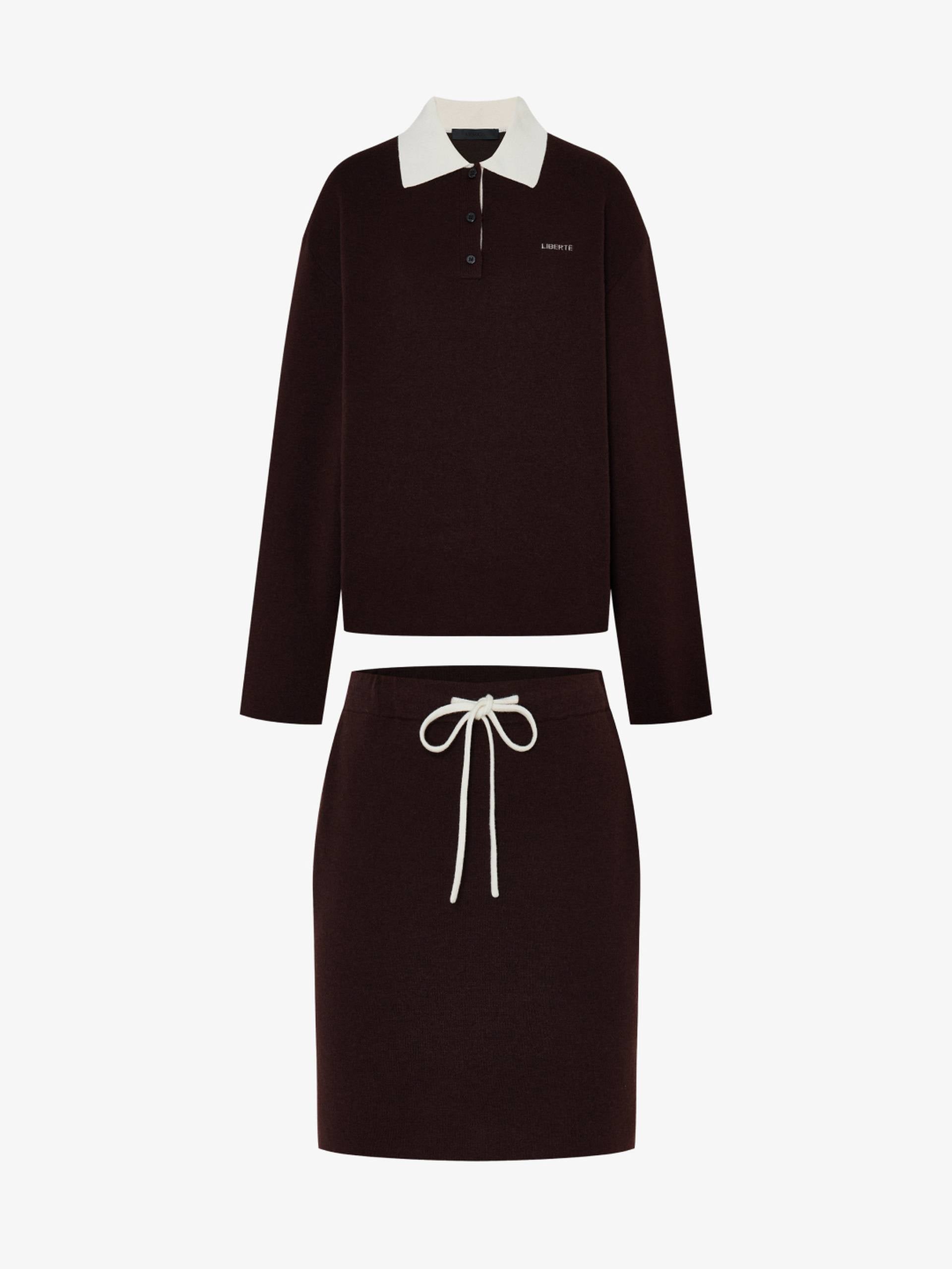 Wool Blend Dress Suit