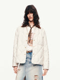 Contrast Collar Down Jacket