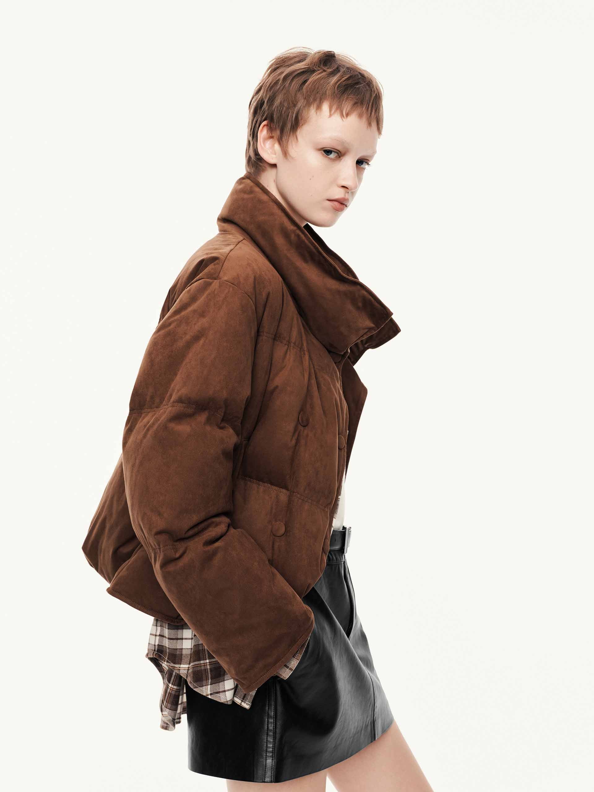Double Breasted Down Jacket