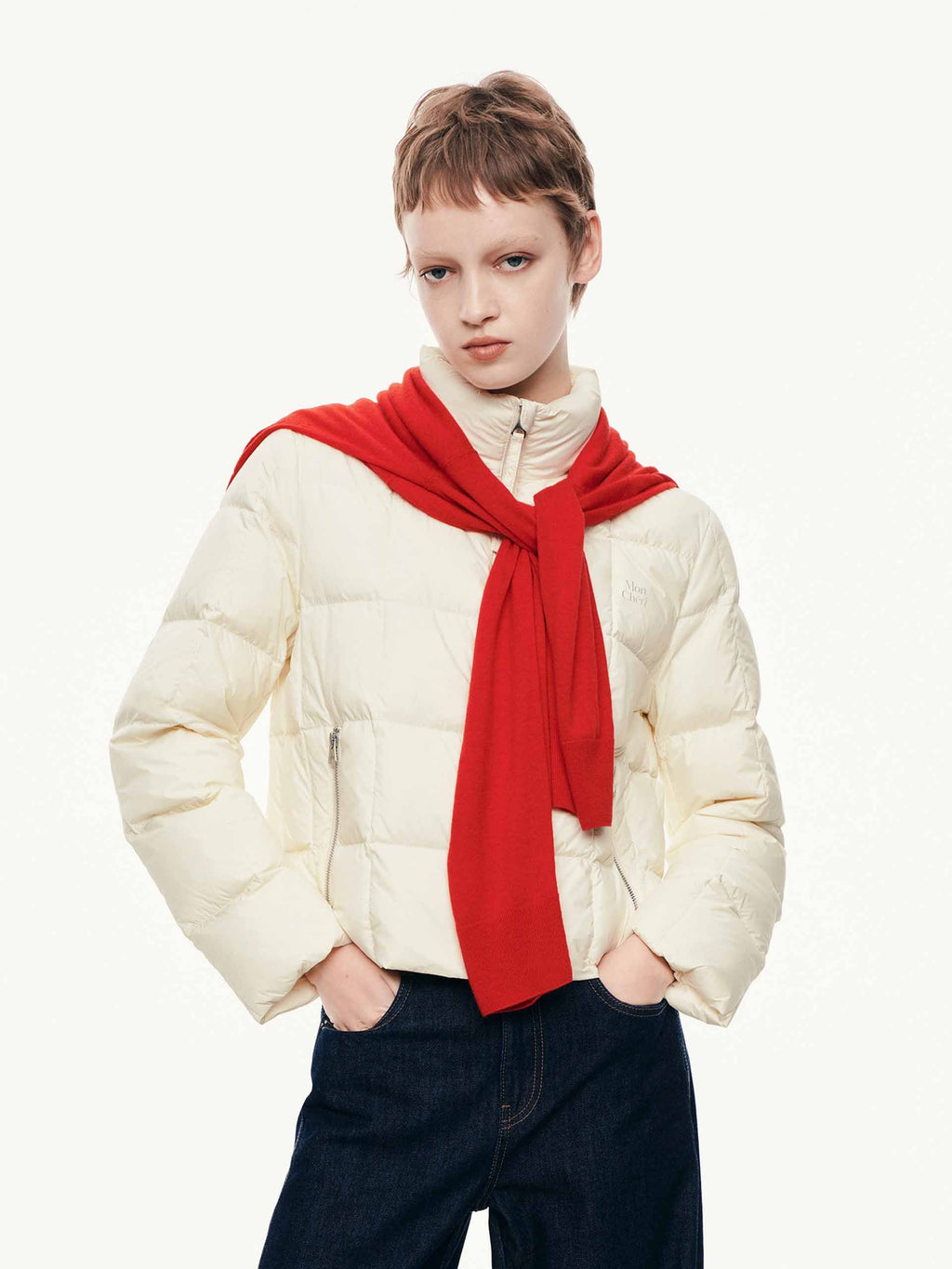 Lightweight Zipper Down Jacket