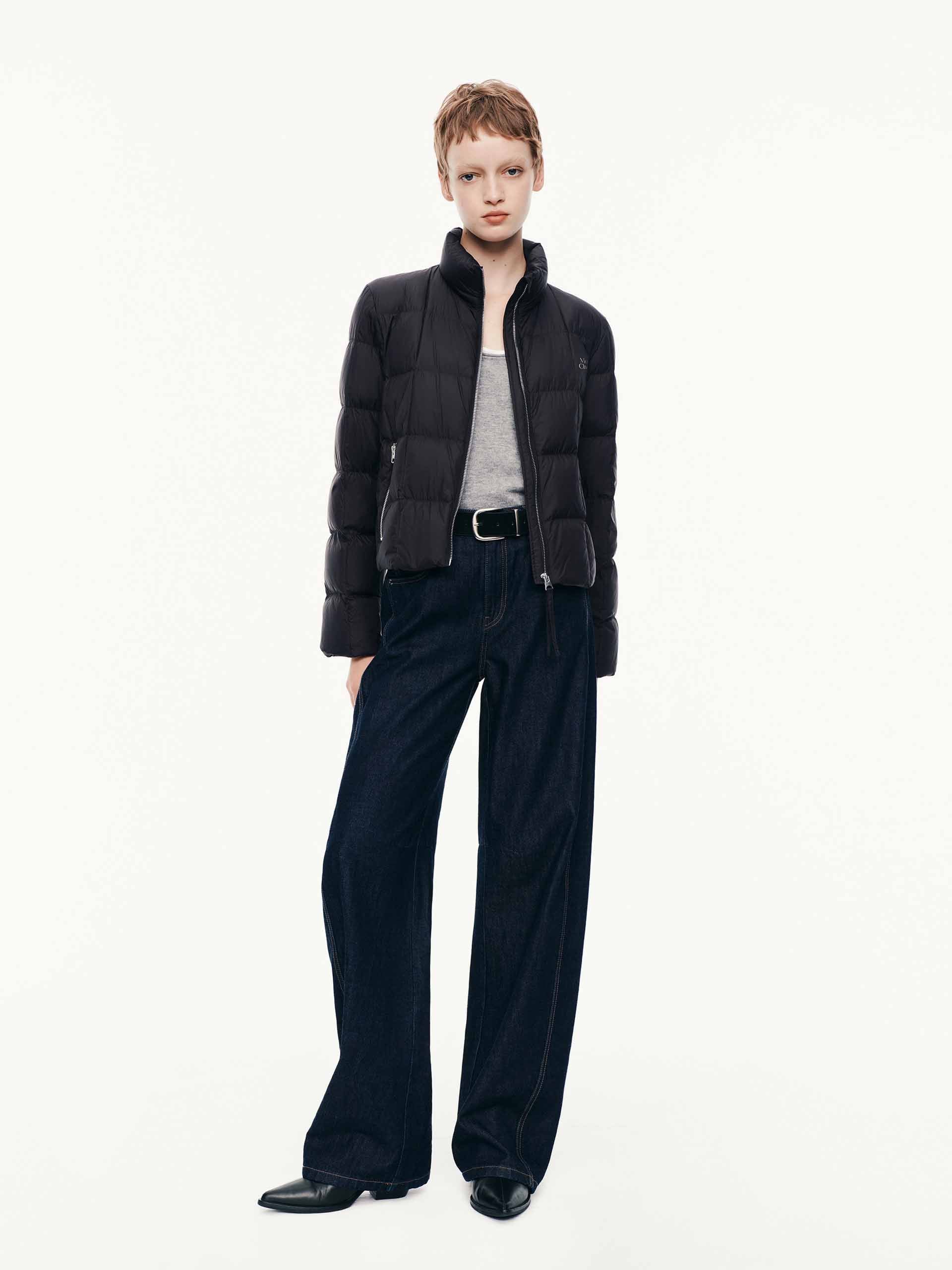 Lightweight Zipper Down Jacket
