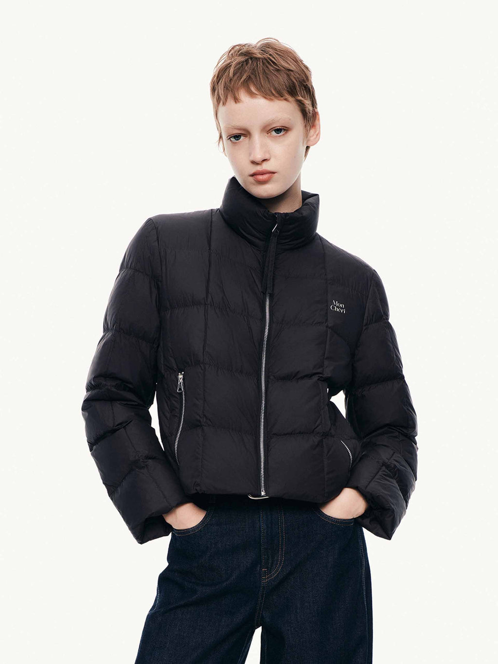 Lightweight Zipper Down Jacket