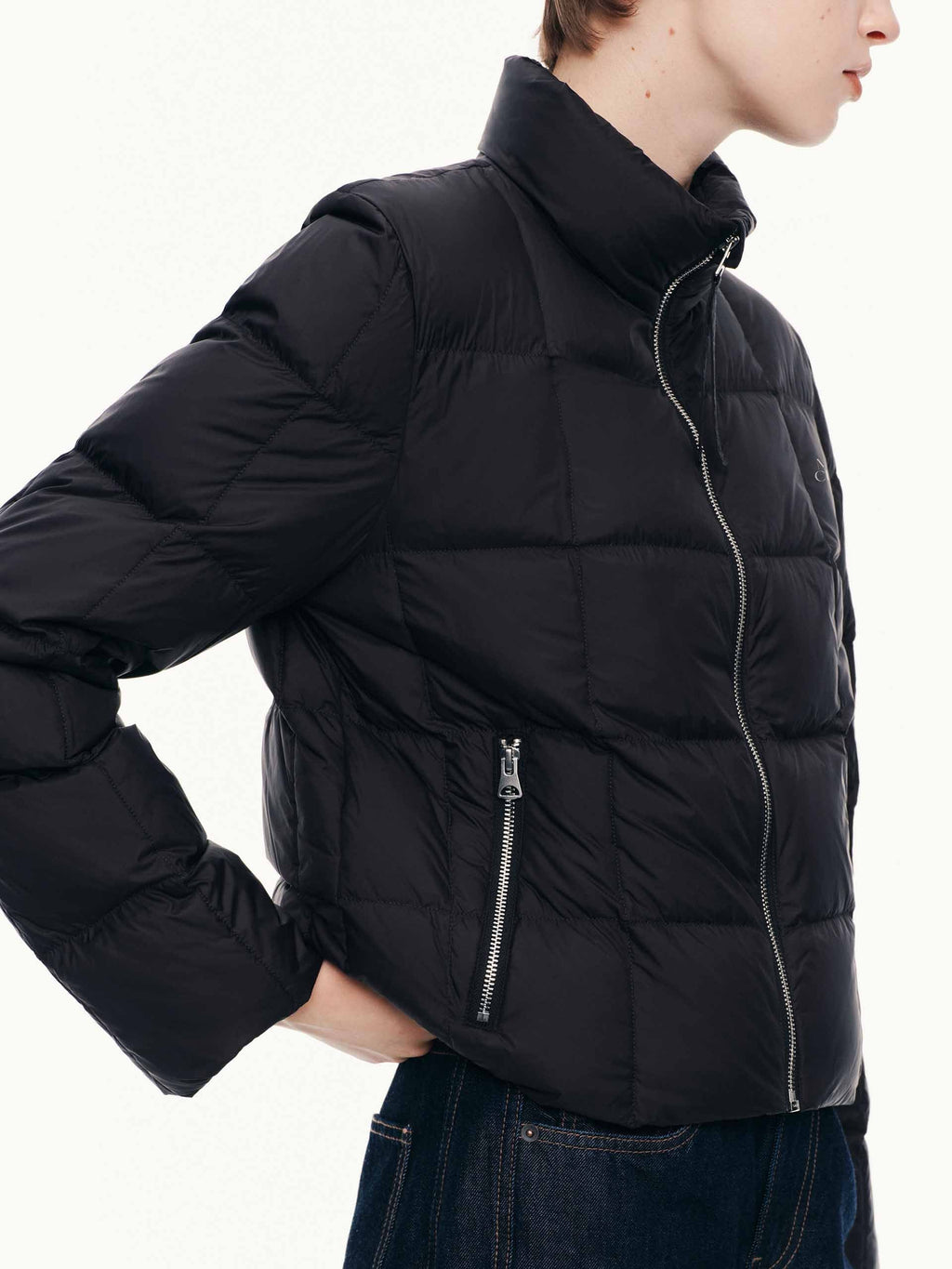 Lightweight Zipper Down Jacket