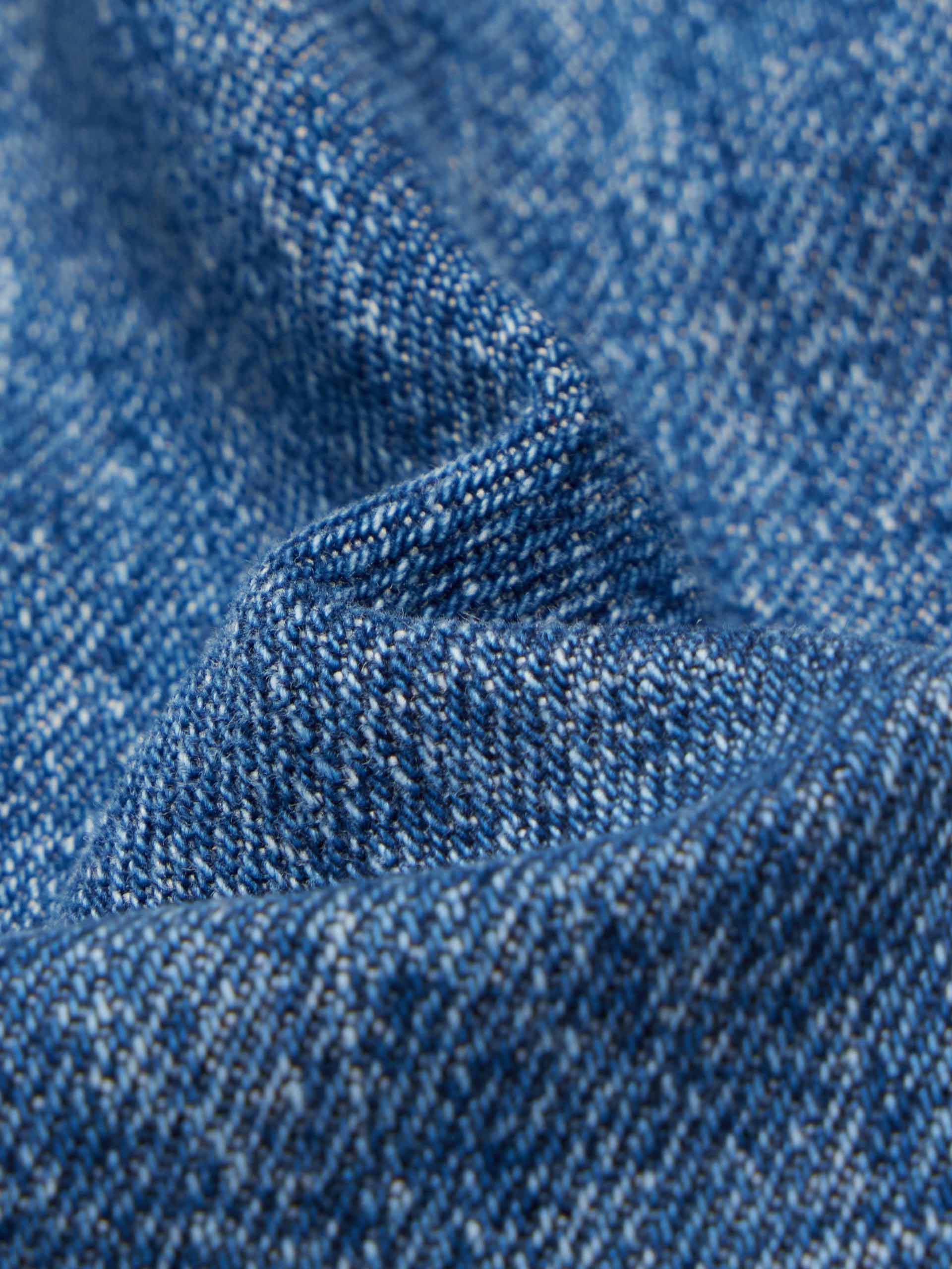 Raw Hem Flared Jeans