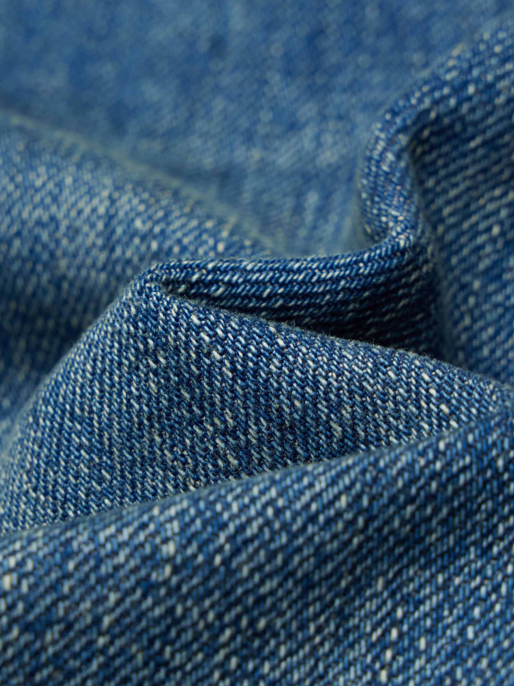 Raw Hem Cotton Jeans