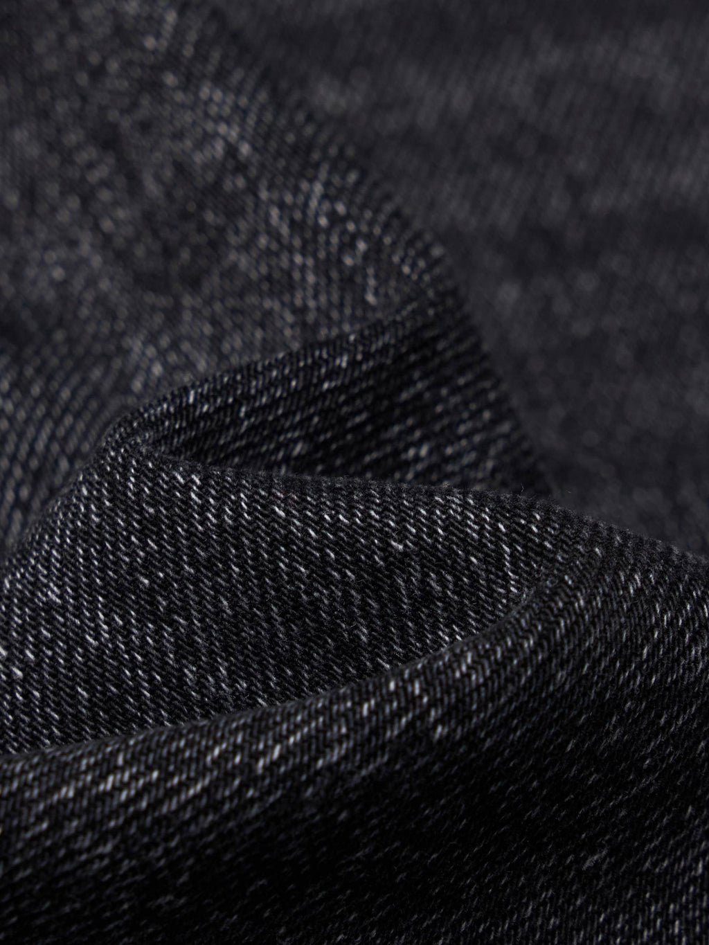 Whisker Effect Cotton Jeans