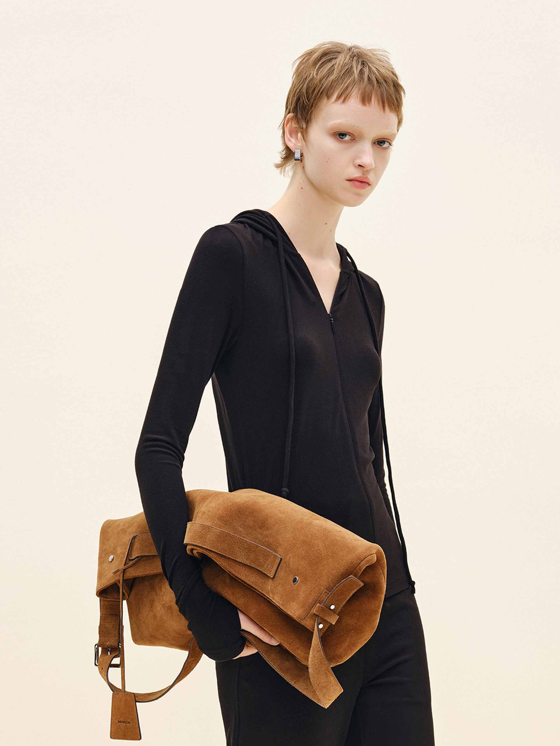 Drawstring Hooded Jacket