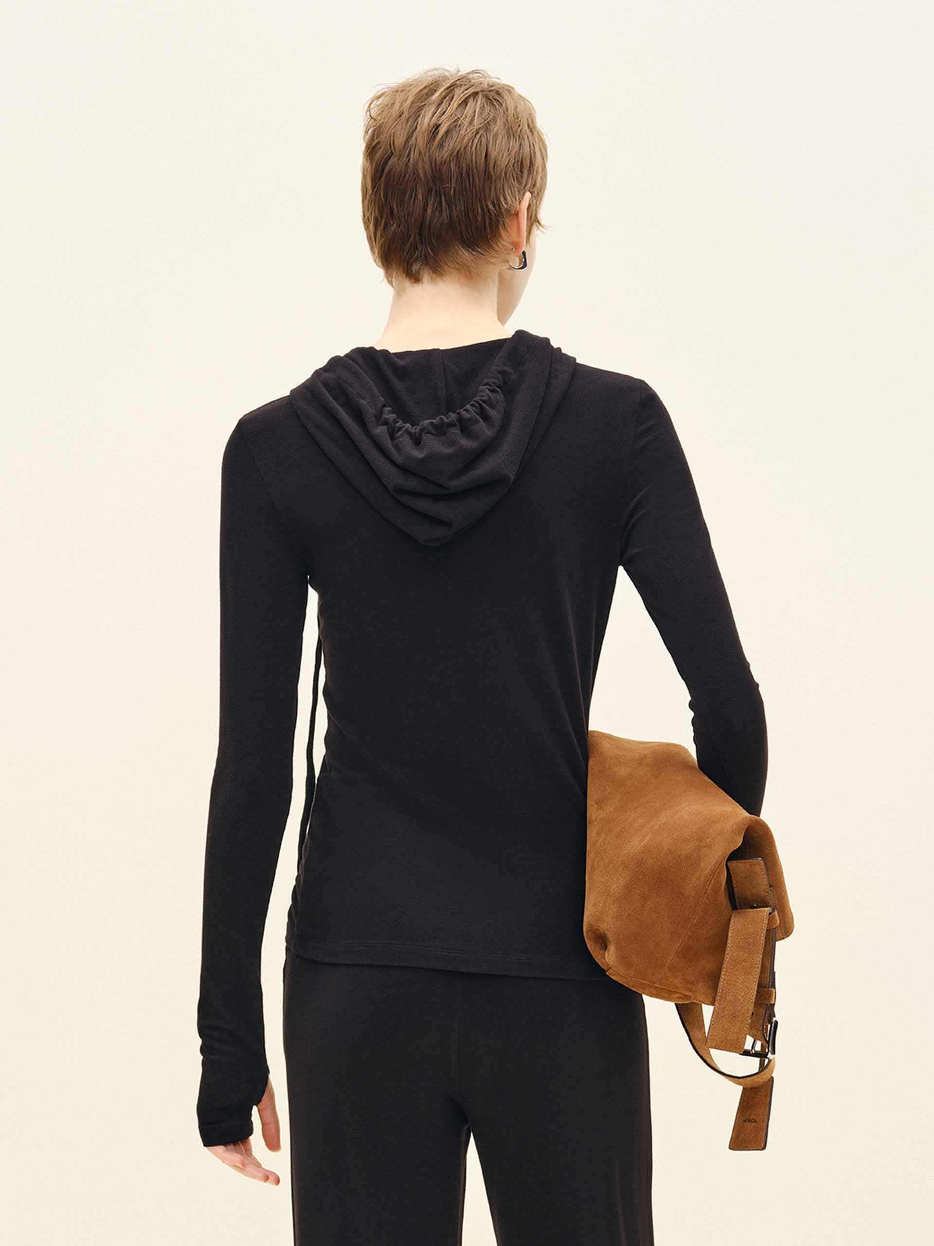 Drawstring Hooded Jacket