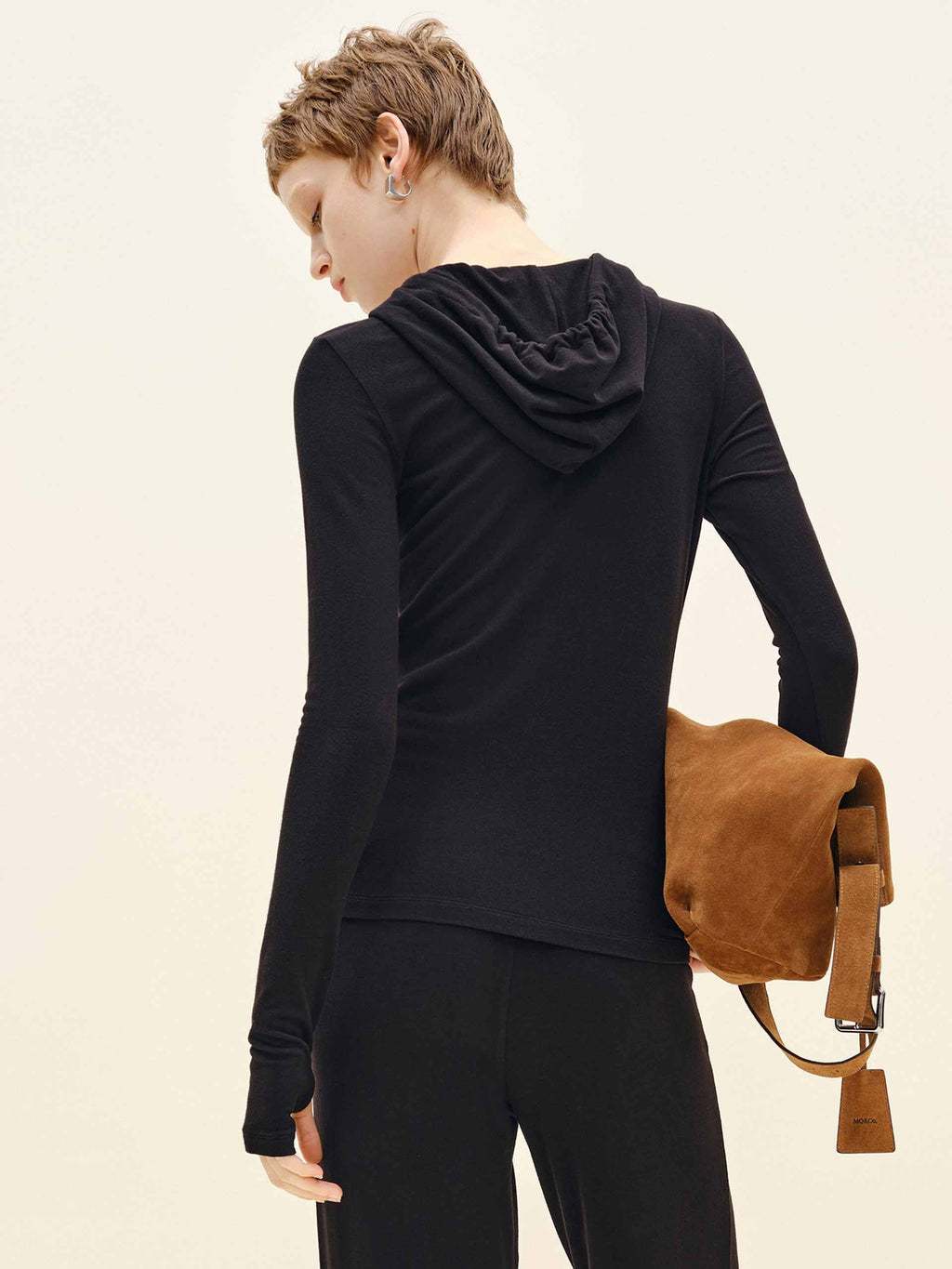 Drawstring Hooded Jacket