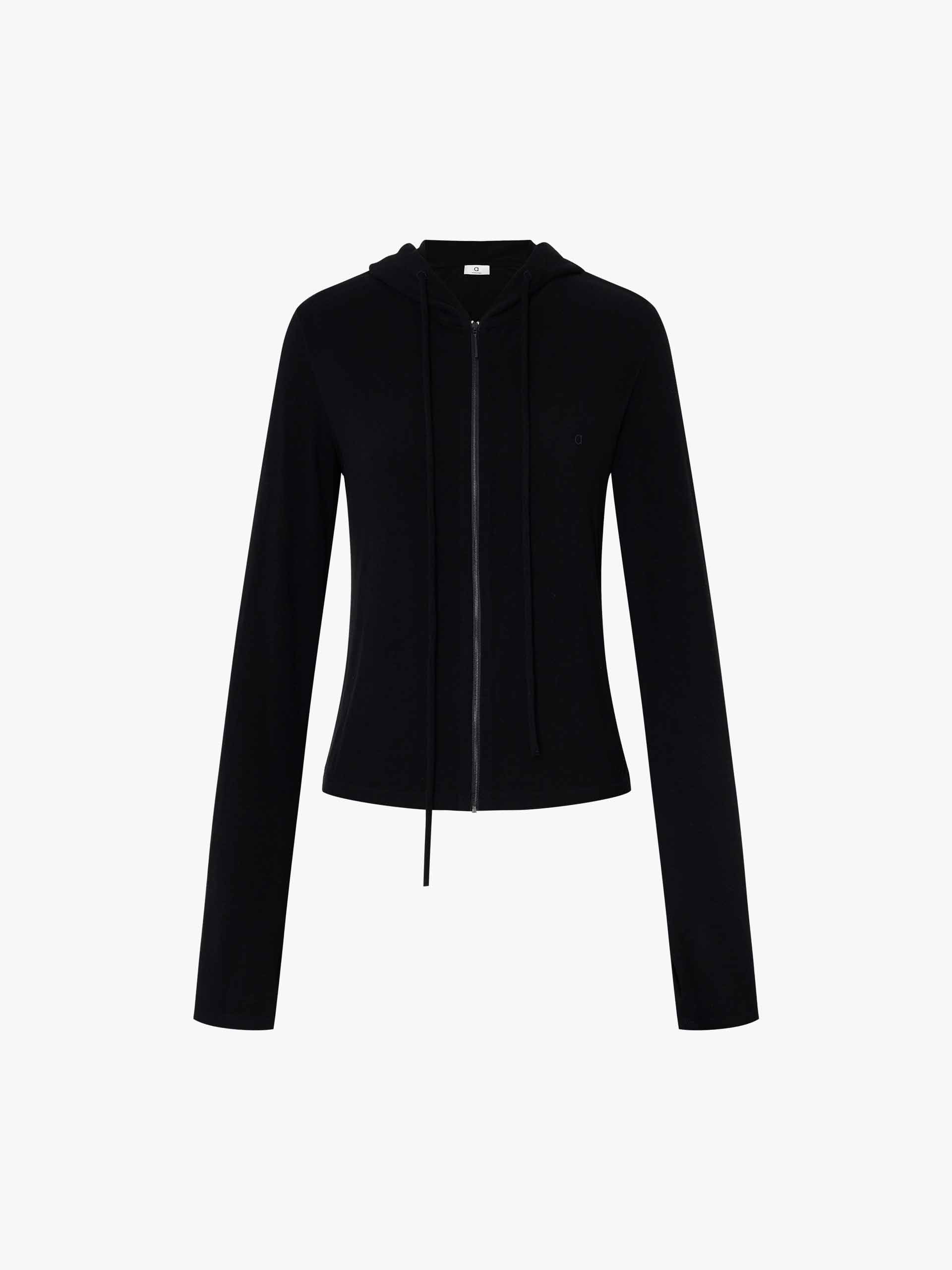 Drawstring Hooded Jacket