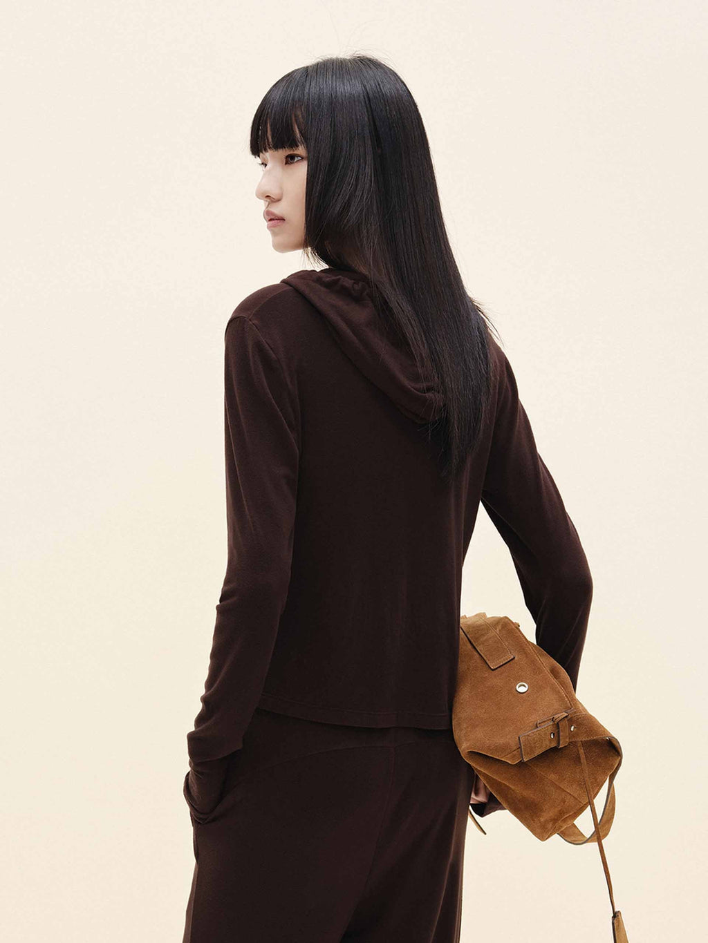 Drawstring Hooded Jacket