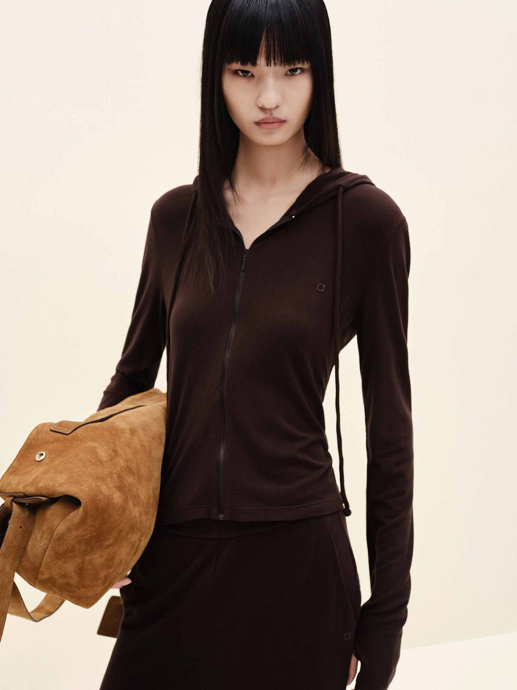 Drawstring Hooded Jacket