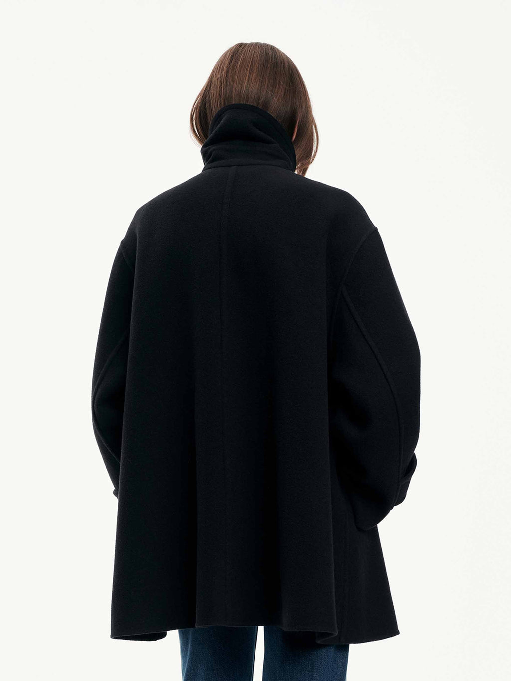Lapel Double Breasted Coat