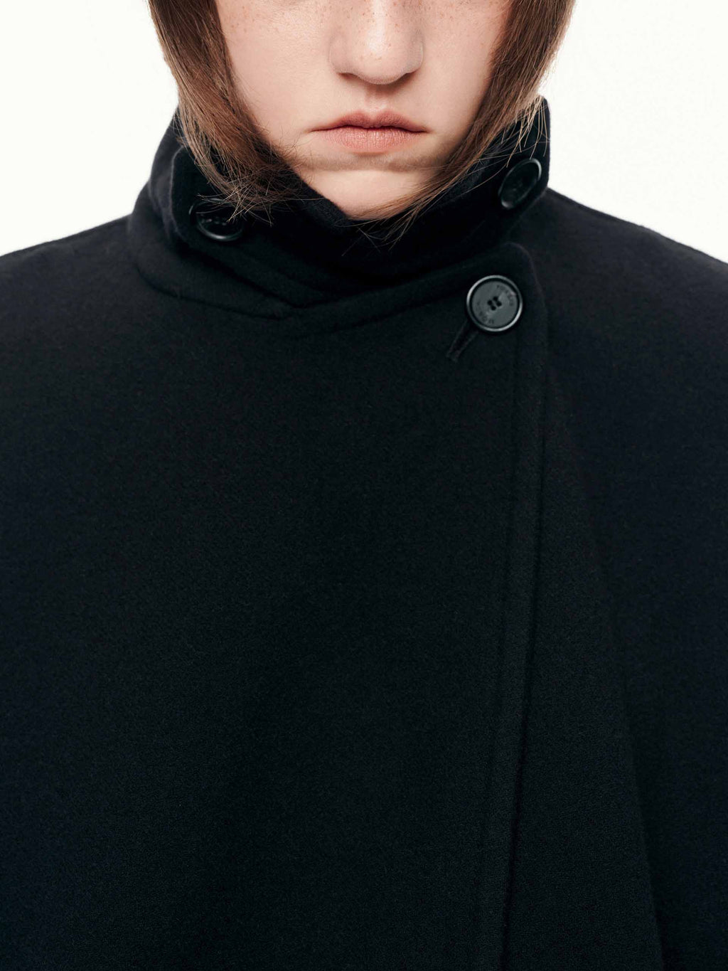 Lapel Double Breasted Coat