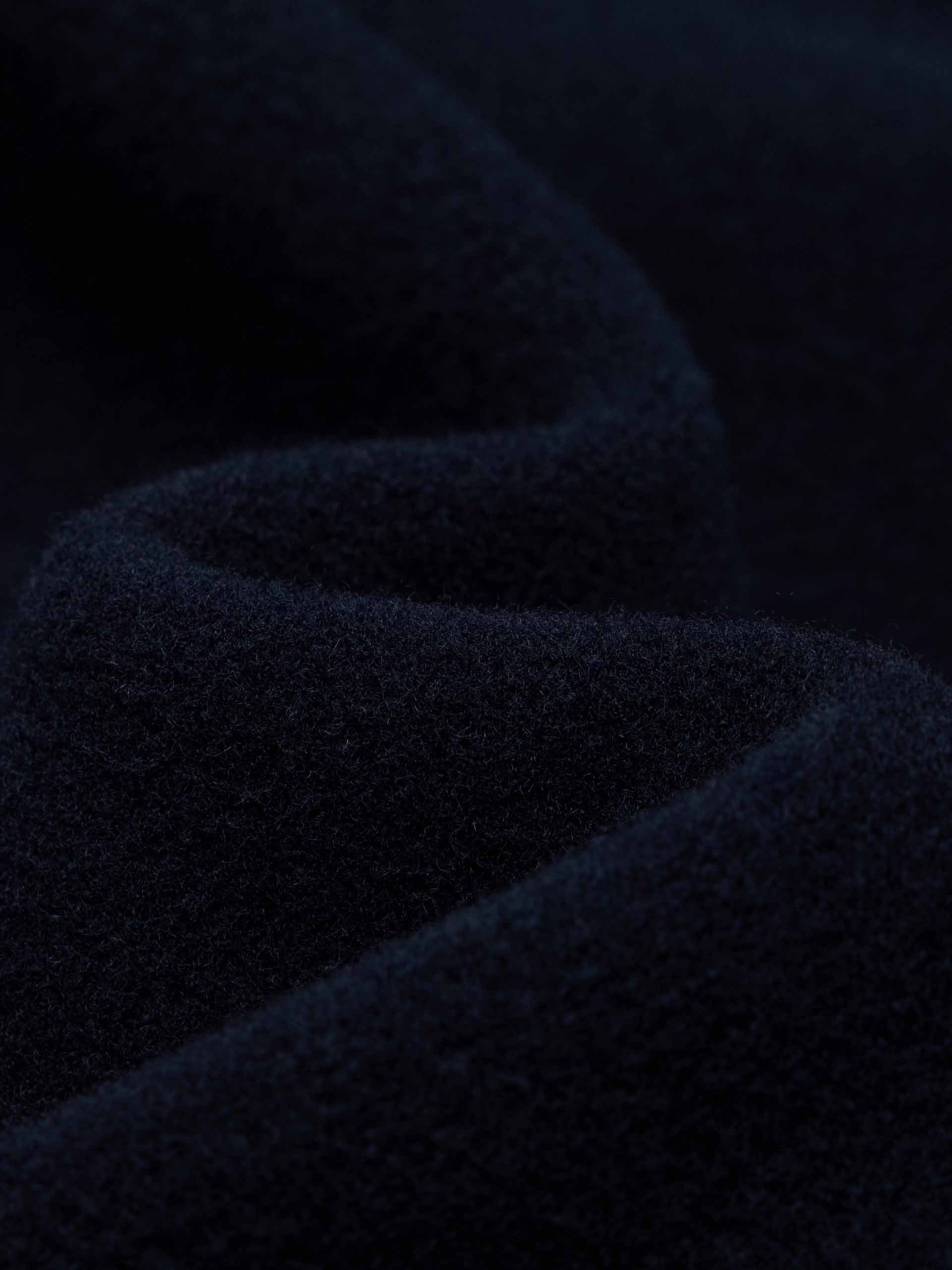 Drawstring Detail Wool Coat