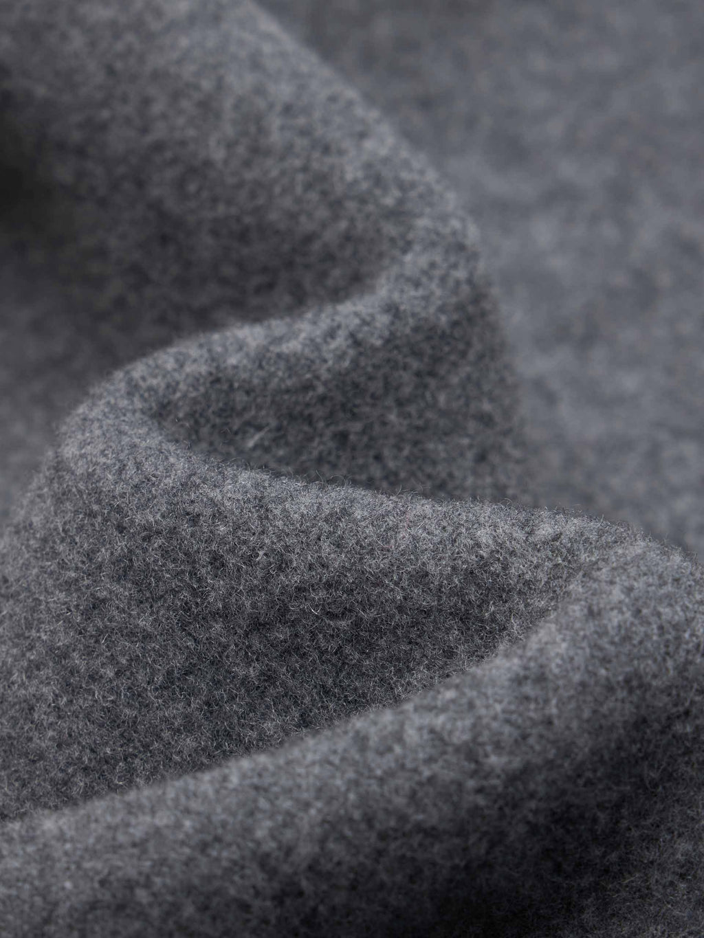 Drawstring Detail Wool Coat