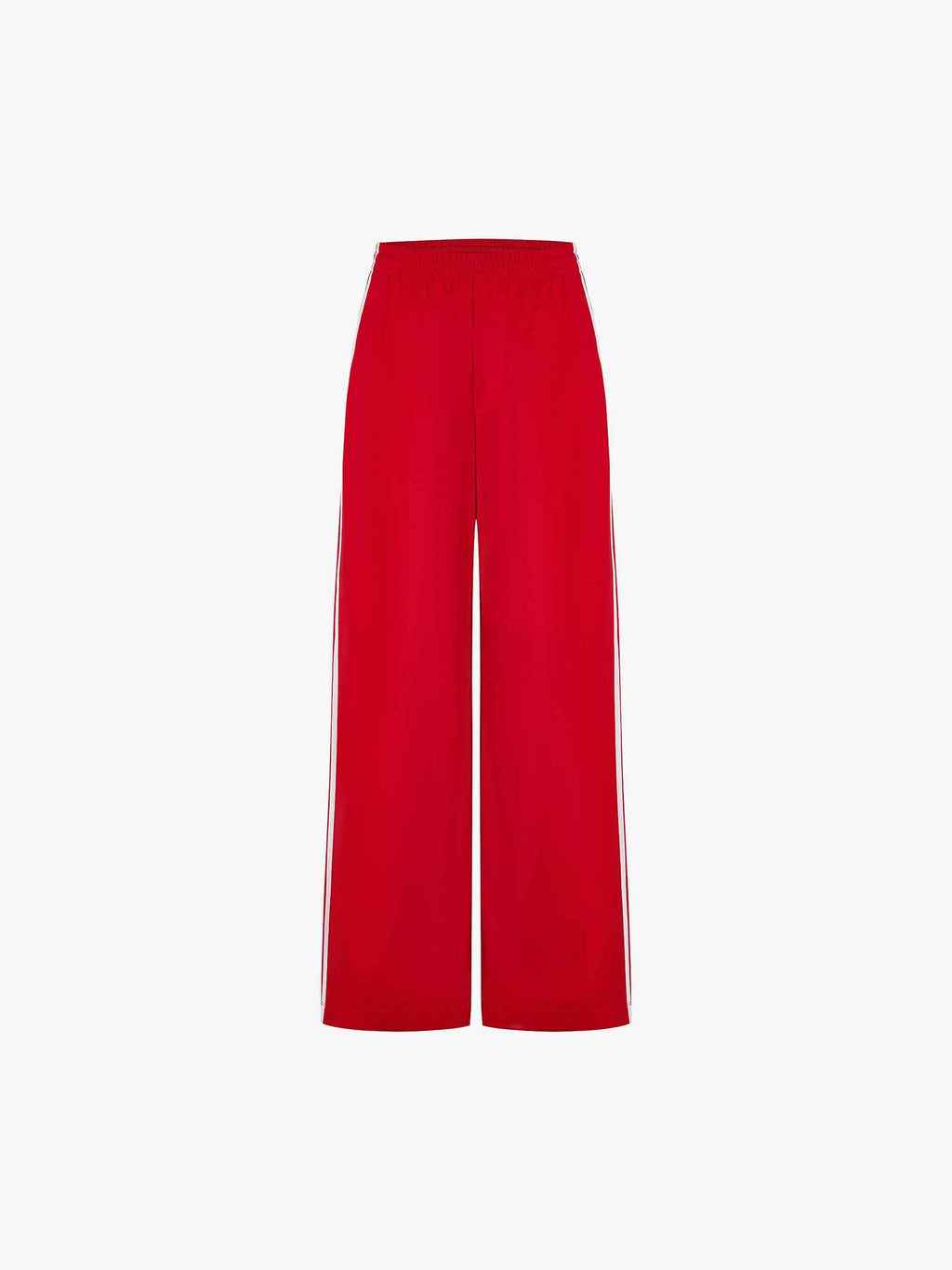 Contrast Trim Drawstring Trousers