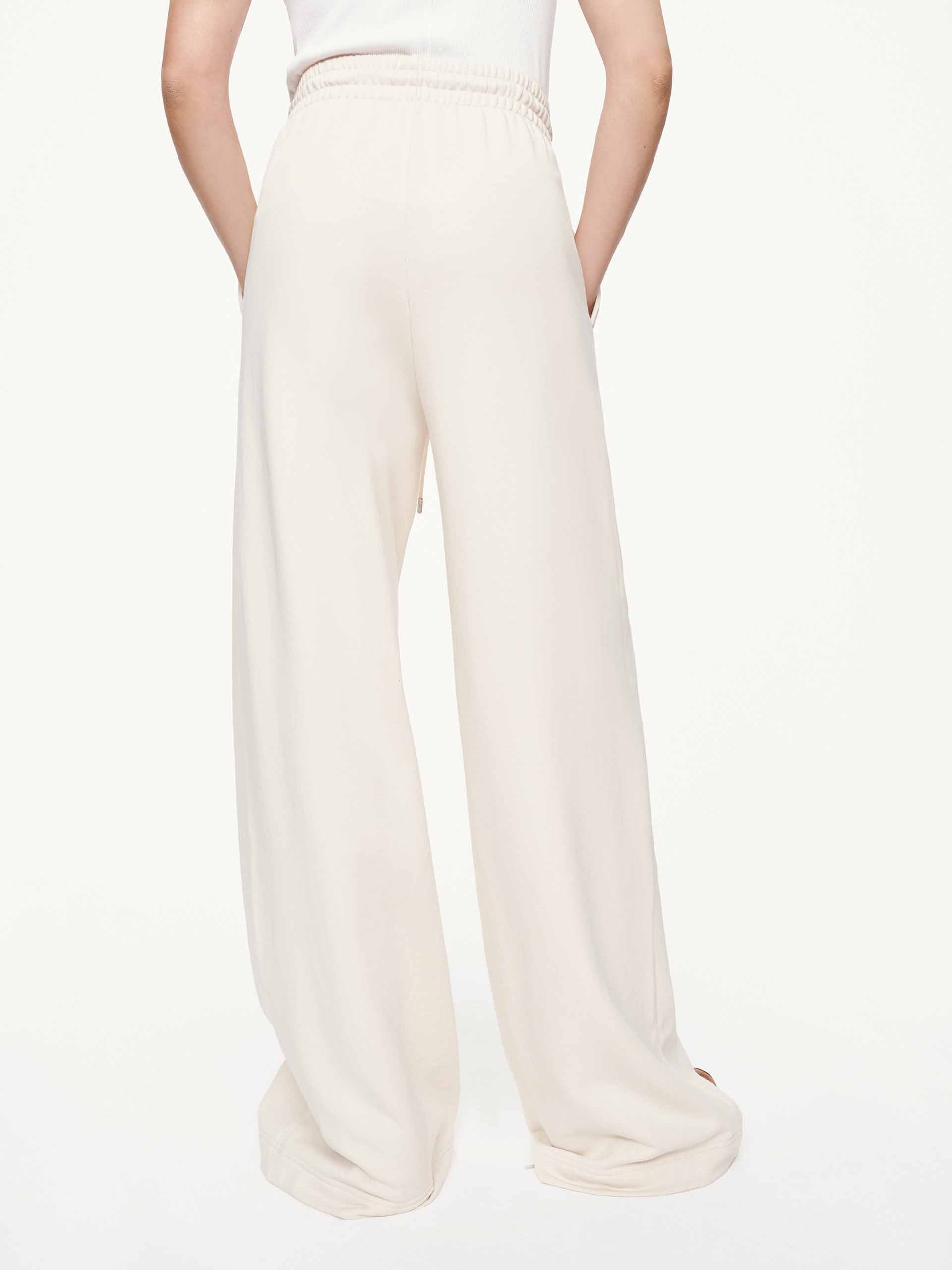 Cotton Drawstring Relaxed Trousers