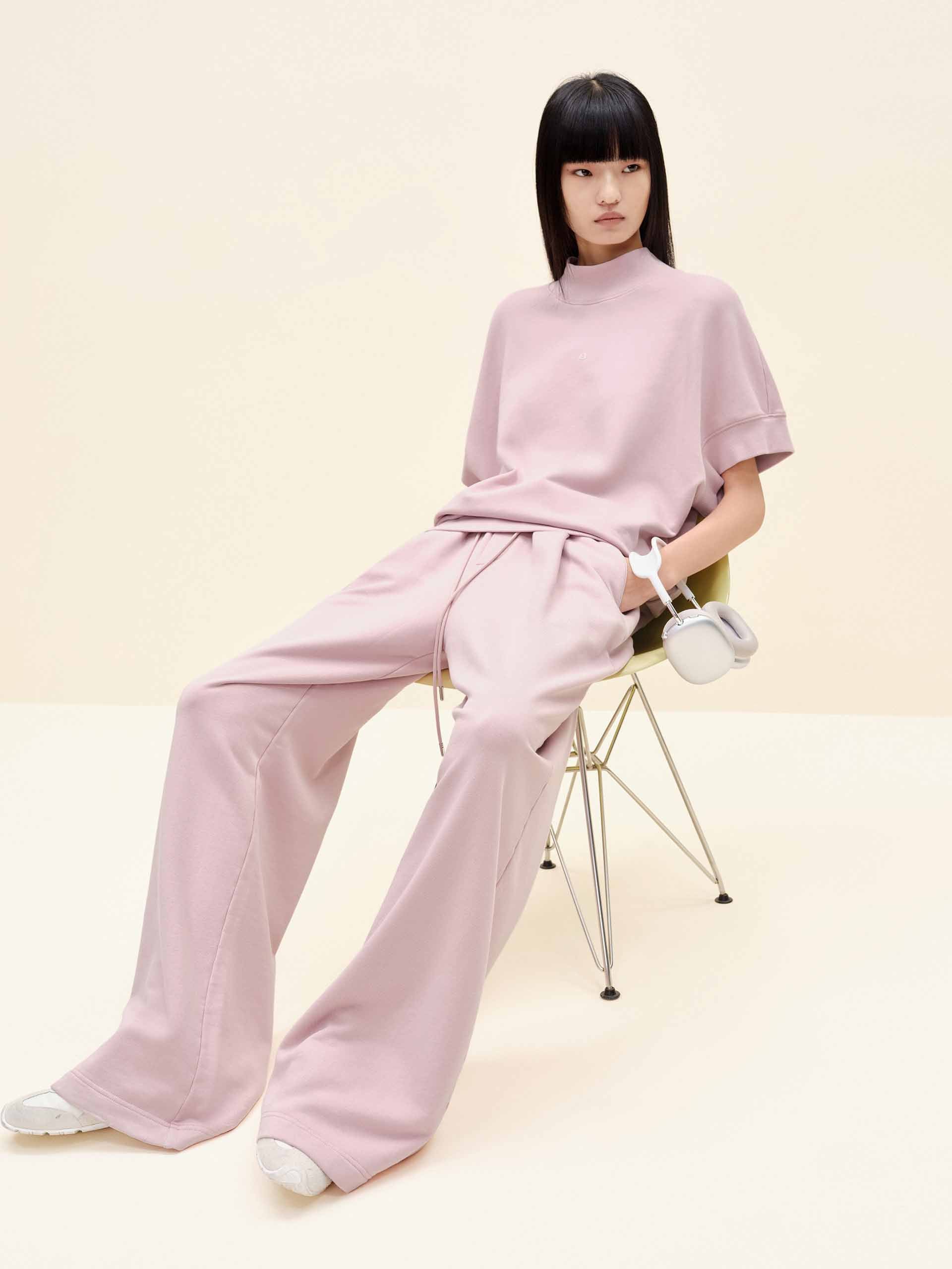 Cotton Drawstring Relaxed Trousers