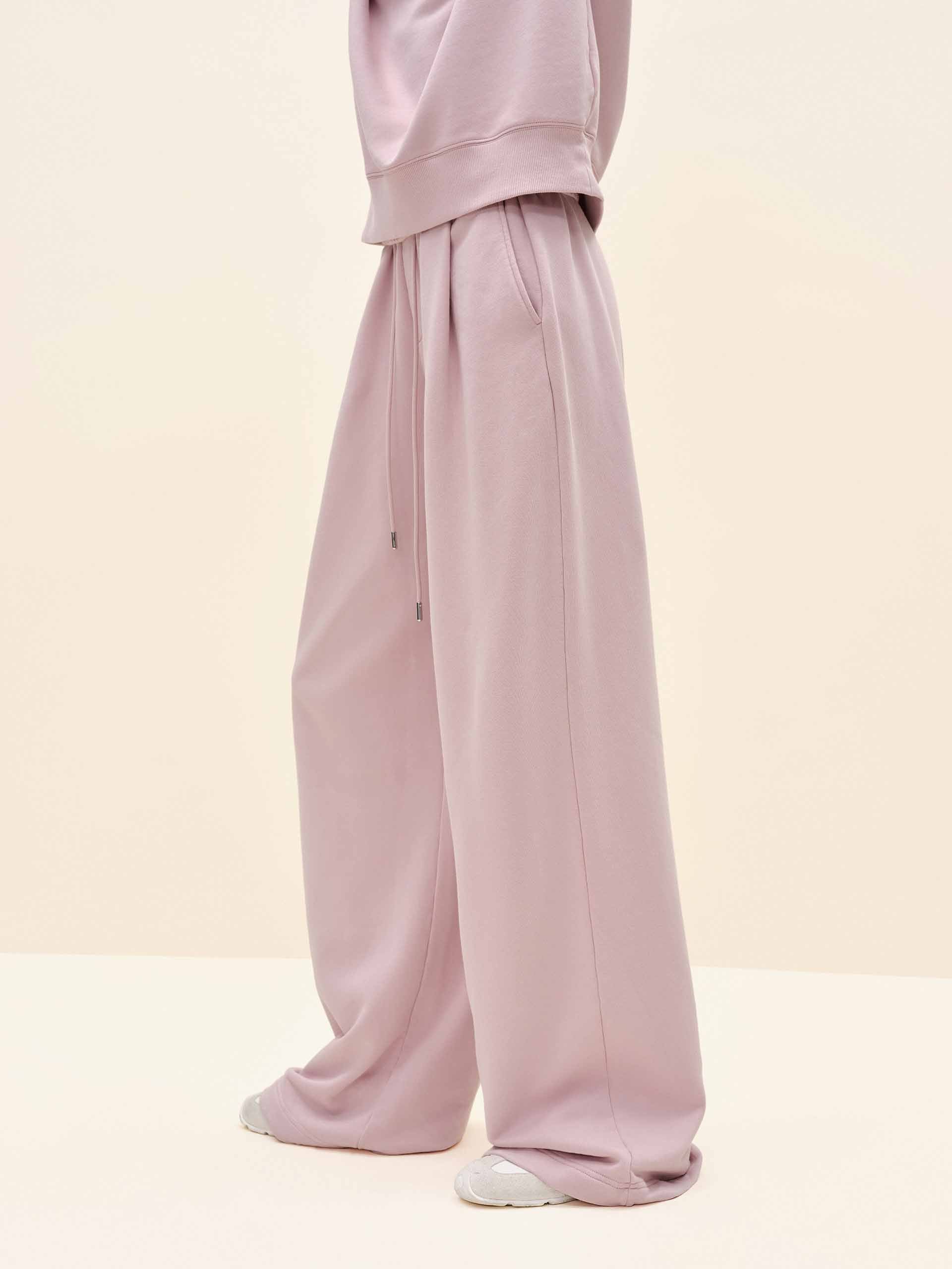 Cotton Drawstring Relaxed Trousers