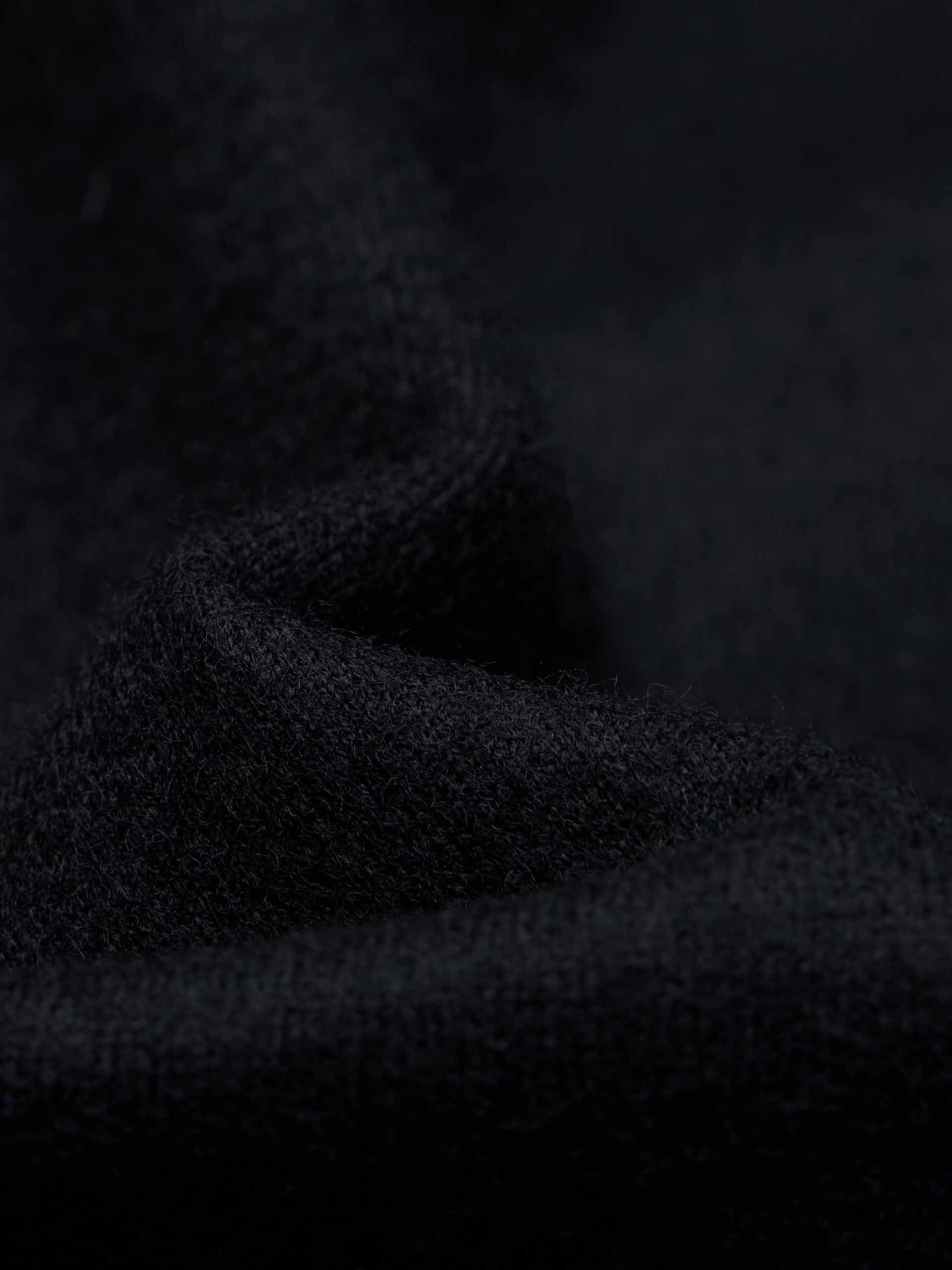 Wool Blend Relaxed Trousers