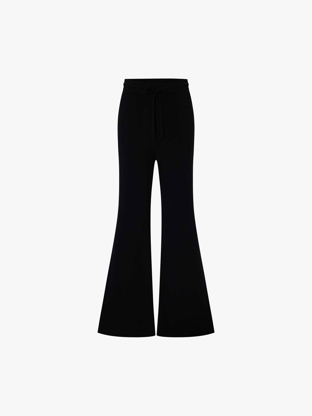 Drawstring Flared Trousers