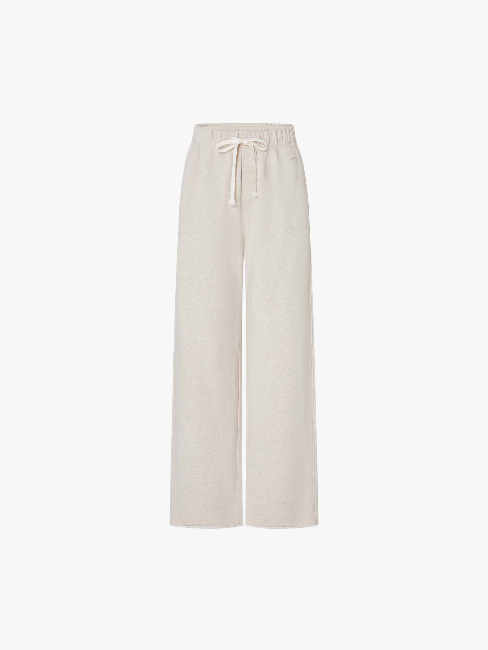 Cotton Drawstring Detail Trousers