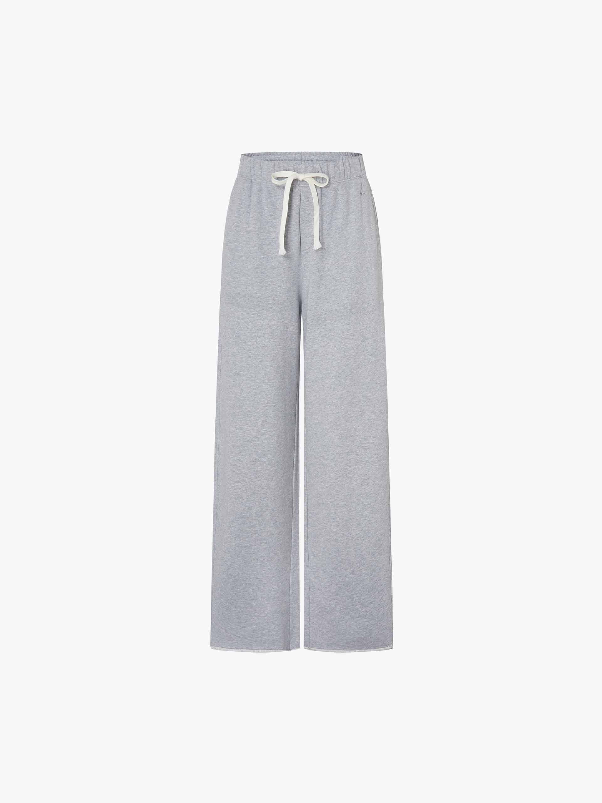 Cotton Drawstring Detail Trousers