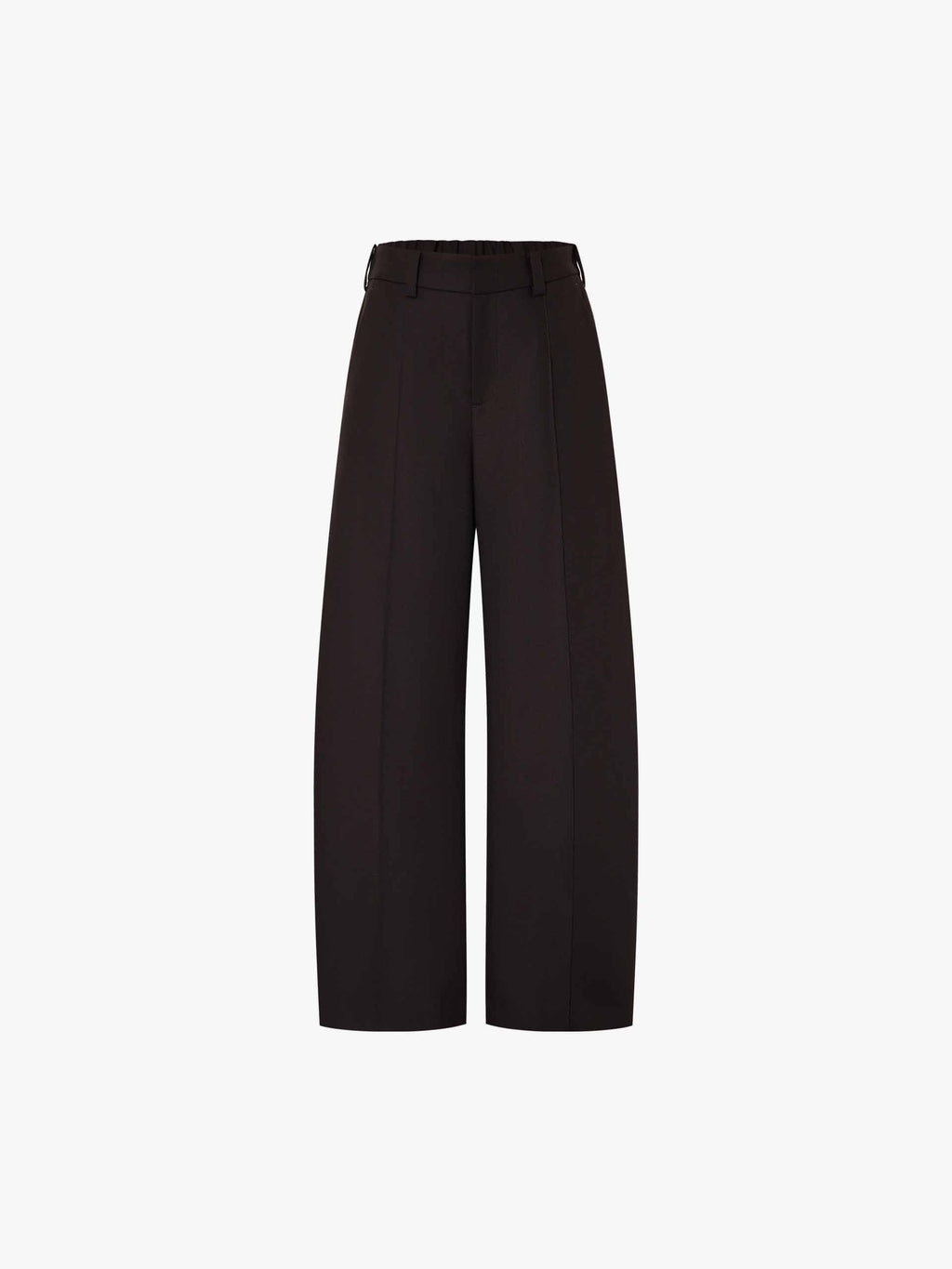 Relaxed Barrel Leg Trousers
