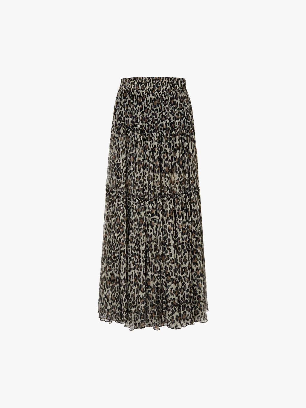 Tulle Leopard Print Skirt