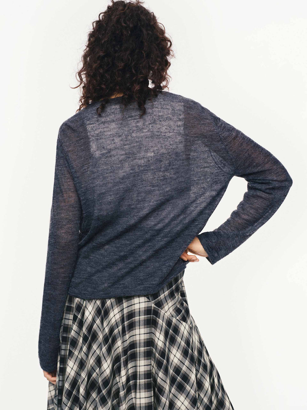 V-neck Knitted Sweater