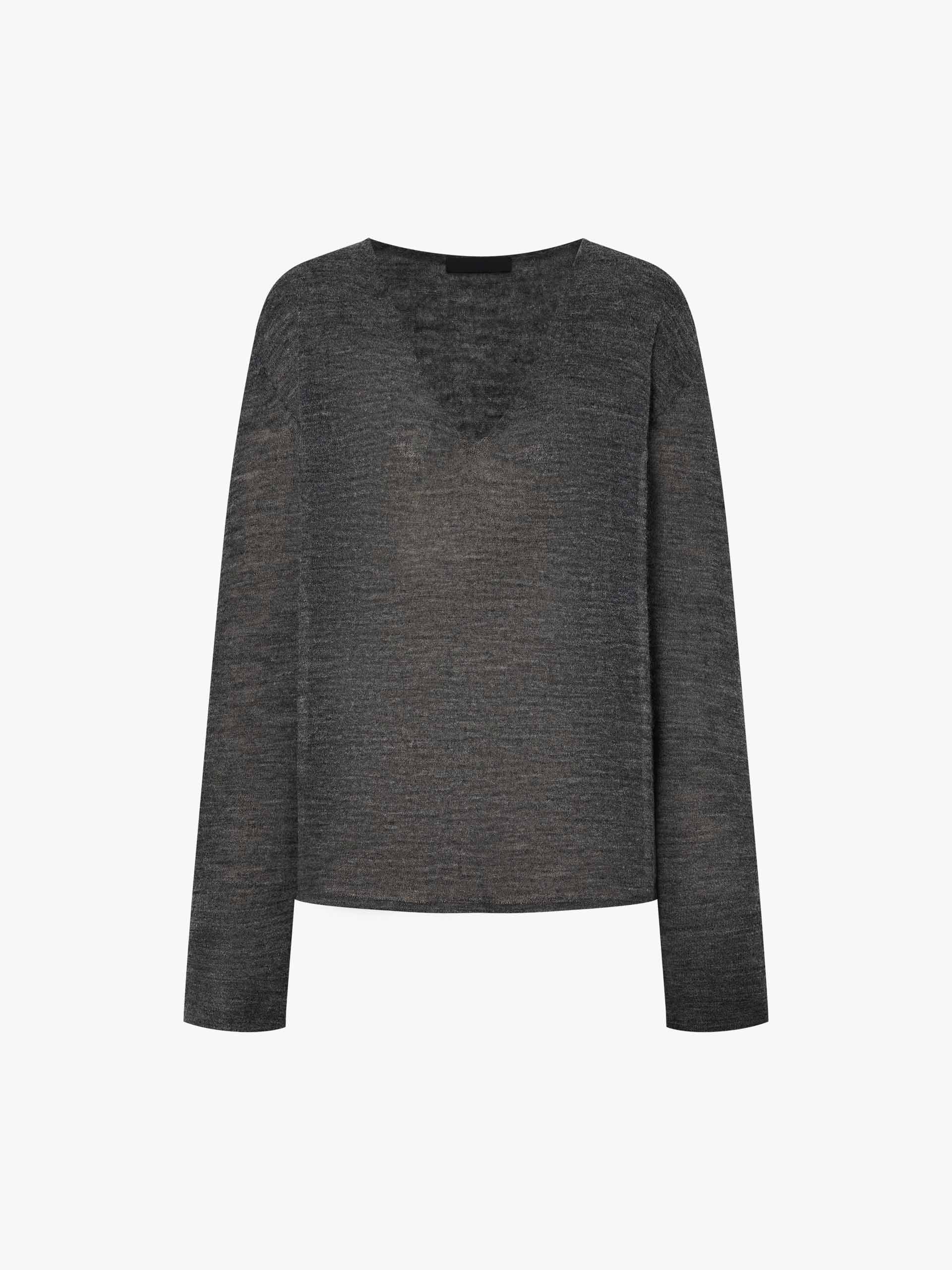 V-neck Knitted Sweater