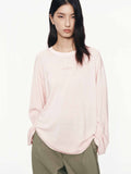 Distressed Collar Knit Sweater